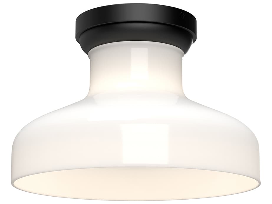 Alora Mood Westlake 1-Light Matte Black Flush Mount