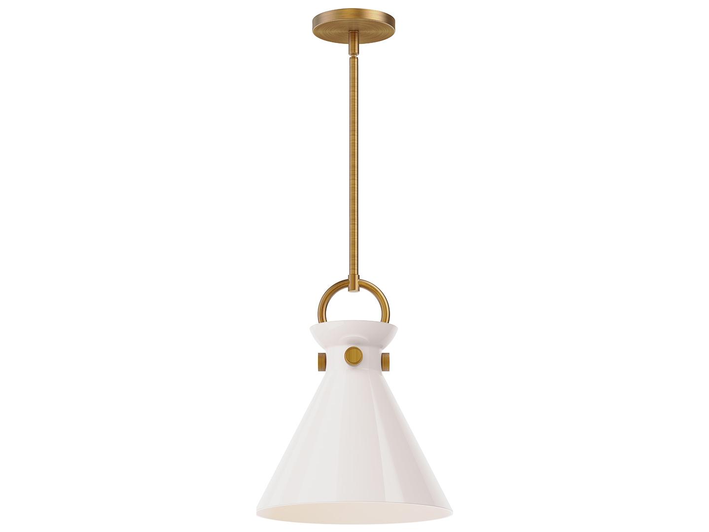 Alora Mood Emerson 1-Light Aged Gold Mini Pendant