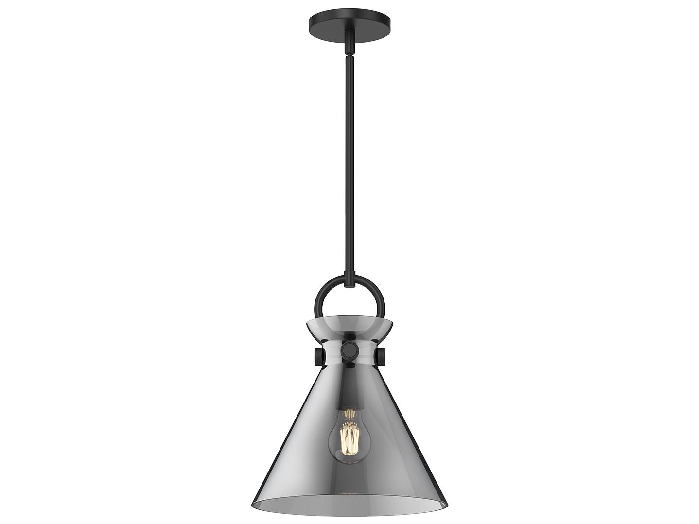 Alora Mood Emerson 1-Light Matte Black Mini Pendant