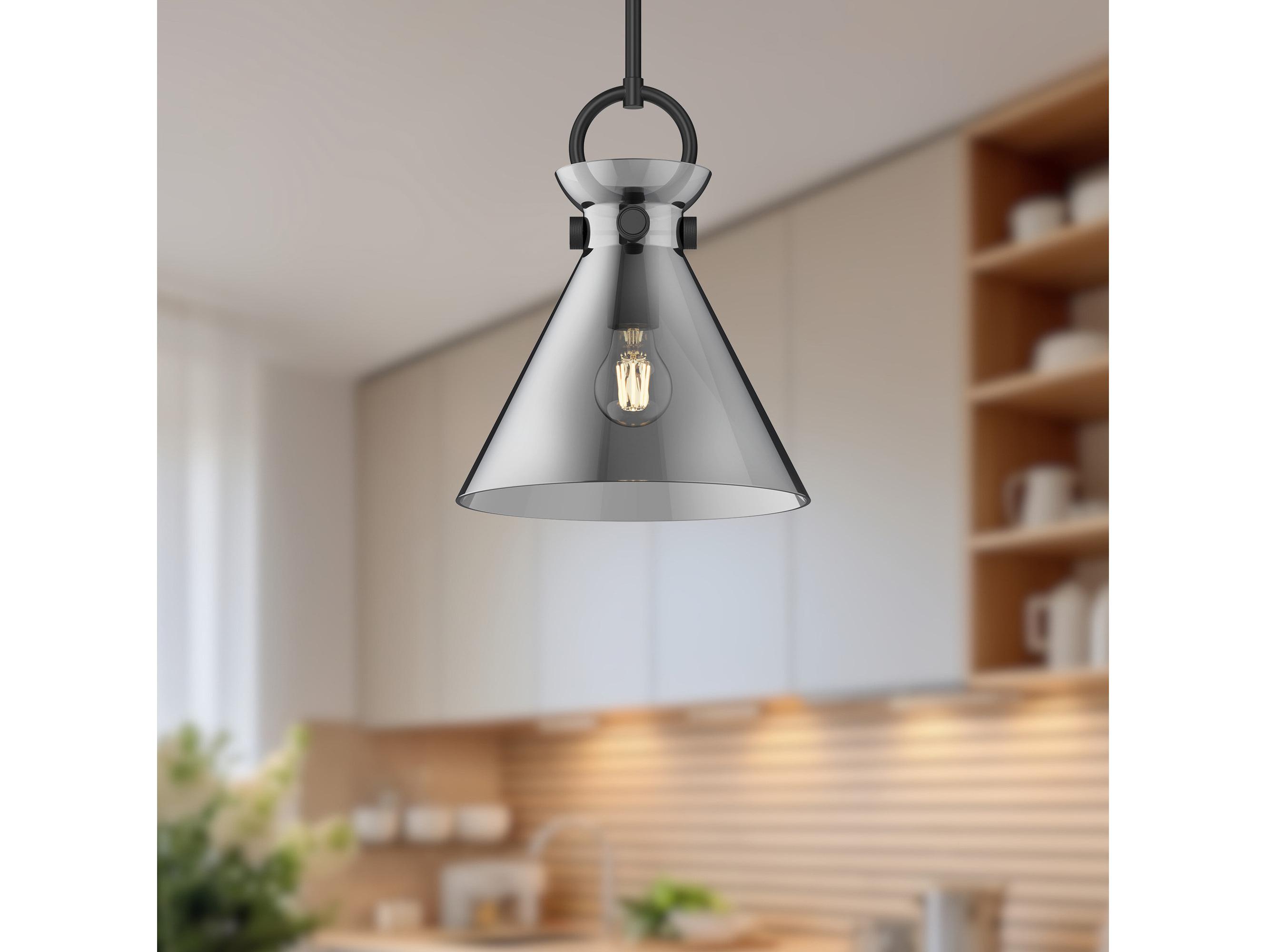 Alora Mood Emerson 1-Light Matte Black Mini Pendant