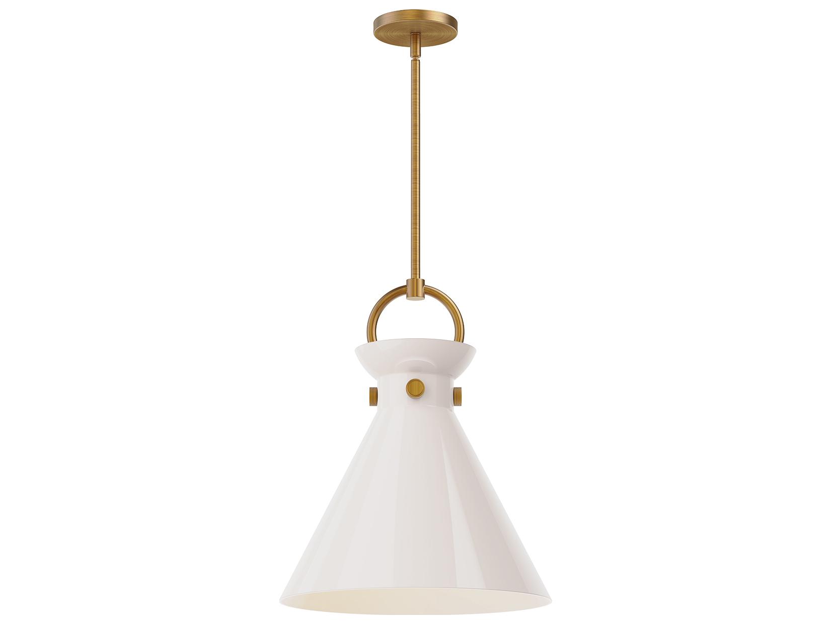 Alora Mood Emerson 1-Light Aged Gold Pendant