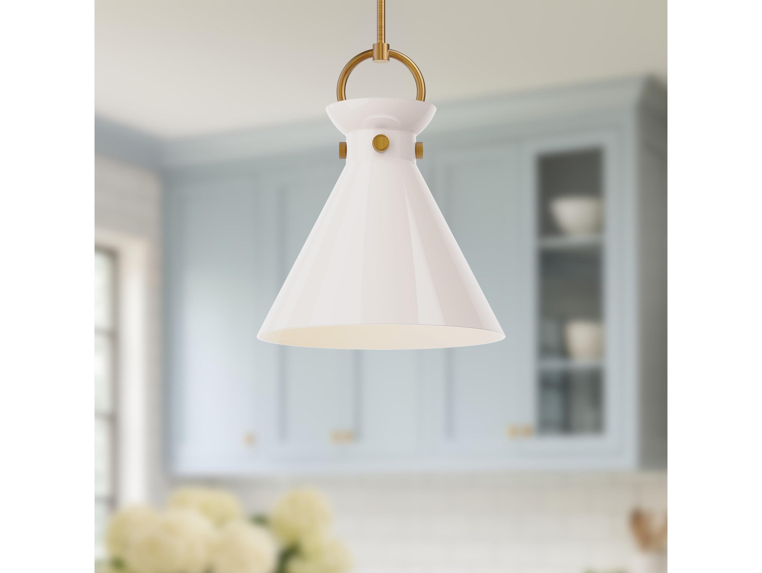 Alora Mood Emerson 1-Light Aged Gold Pendant