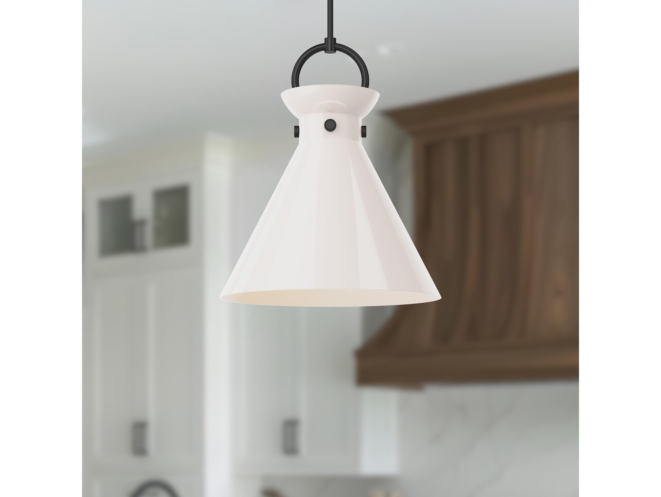 Alora Mood Emerson 1-Light Matte Black Pendant