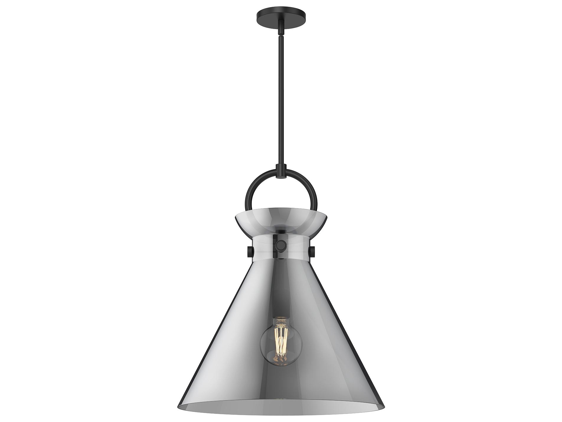Alora Mood Emerson 1-Light Matte Black Pendant