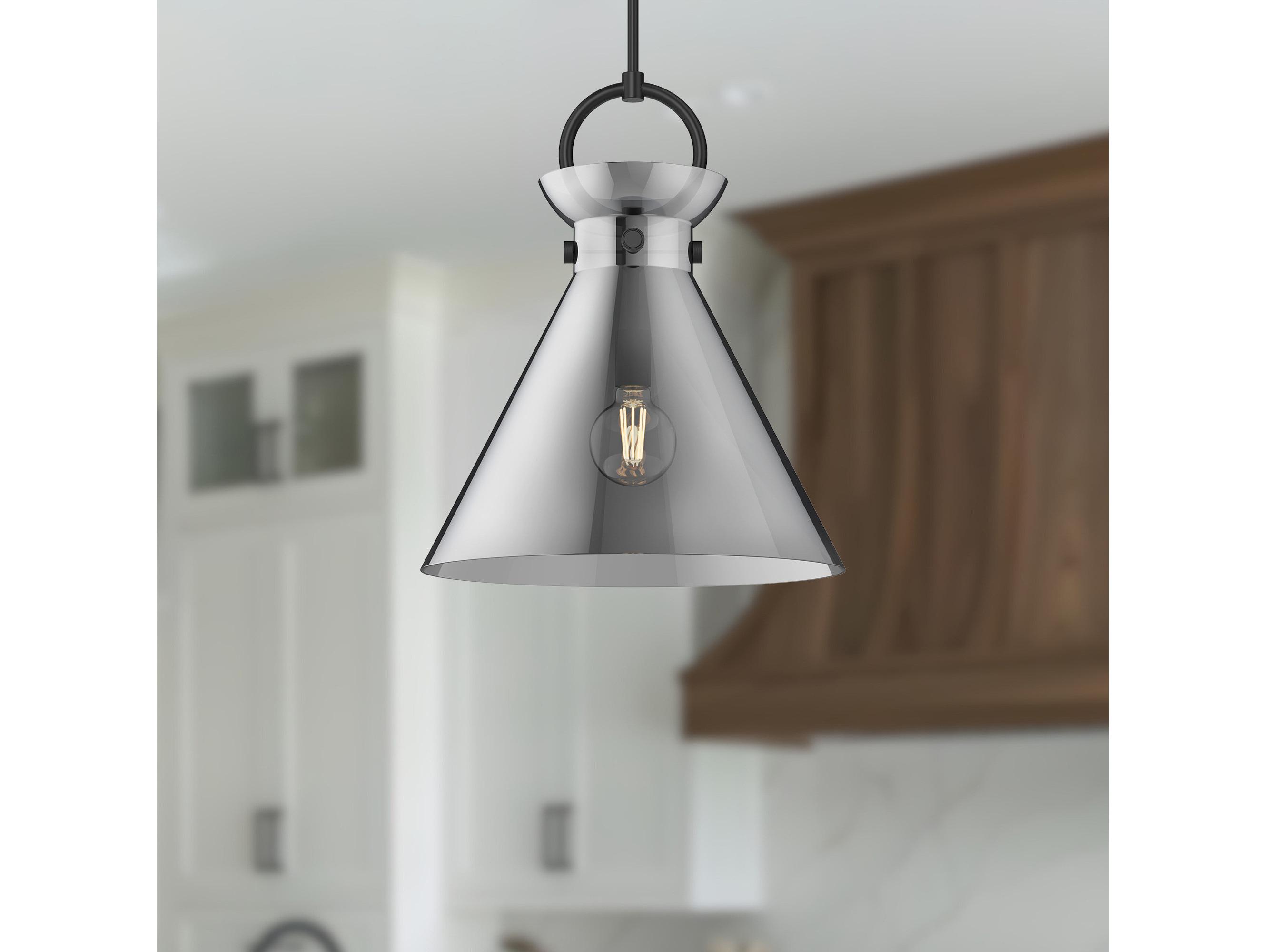 Alora Mood Emerson 1-Light Matte Black Pendant