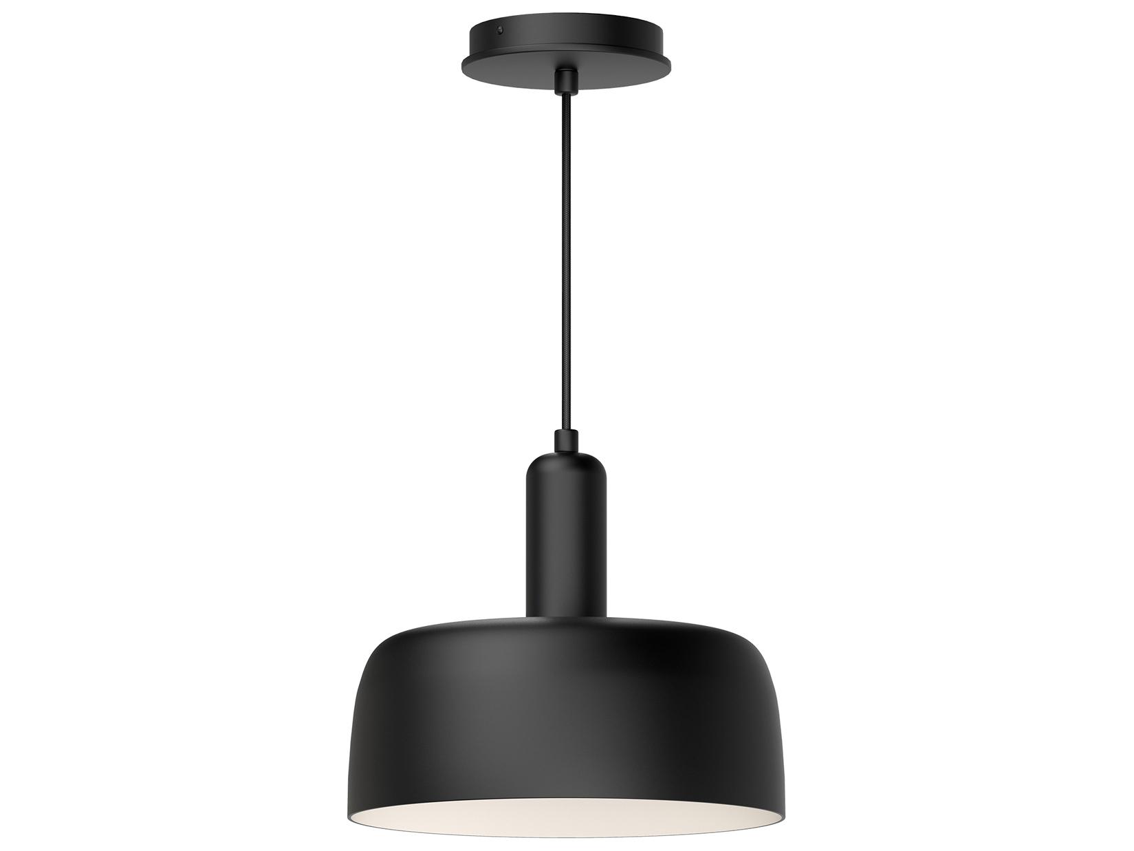 Alora Mood Adriano 1-Light Matte Black Mini Pendant