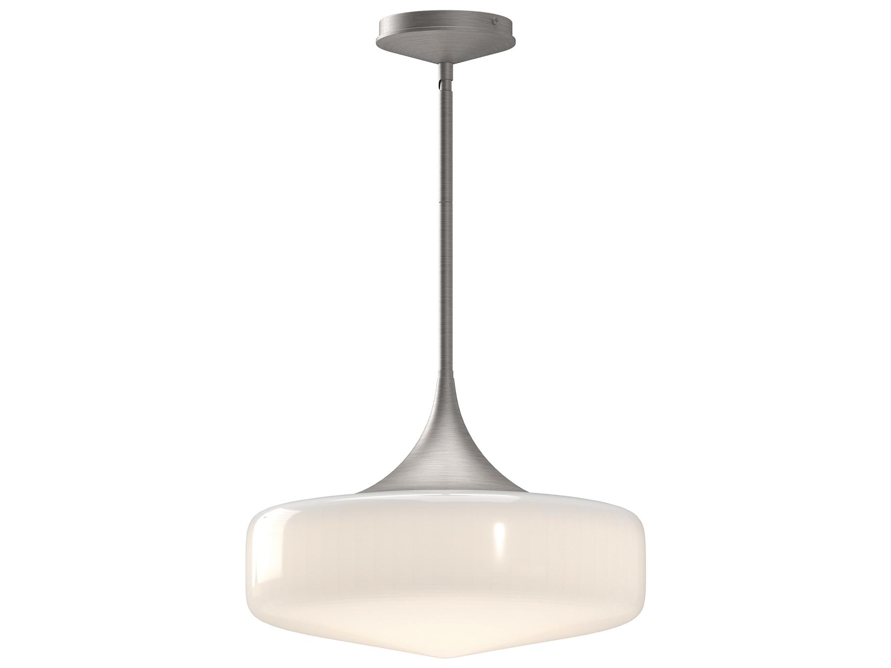 Alora Mood Lincoln 1-Light Brushed Nickel Pendant