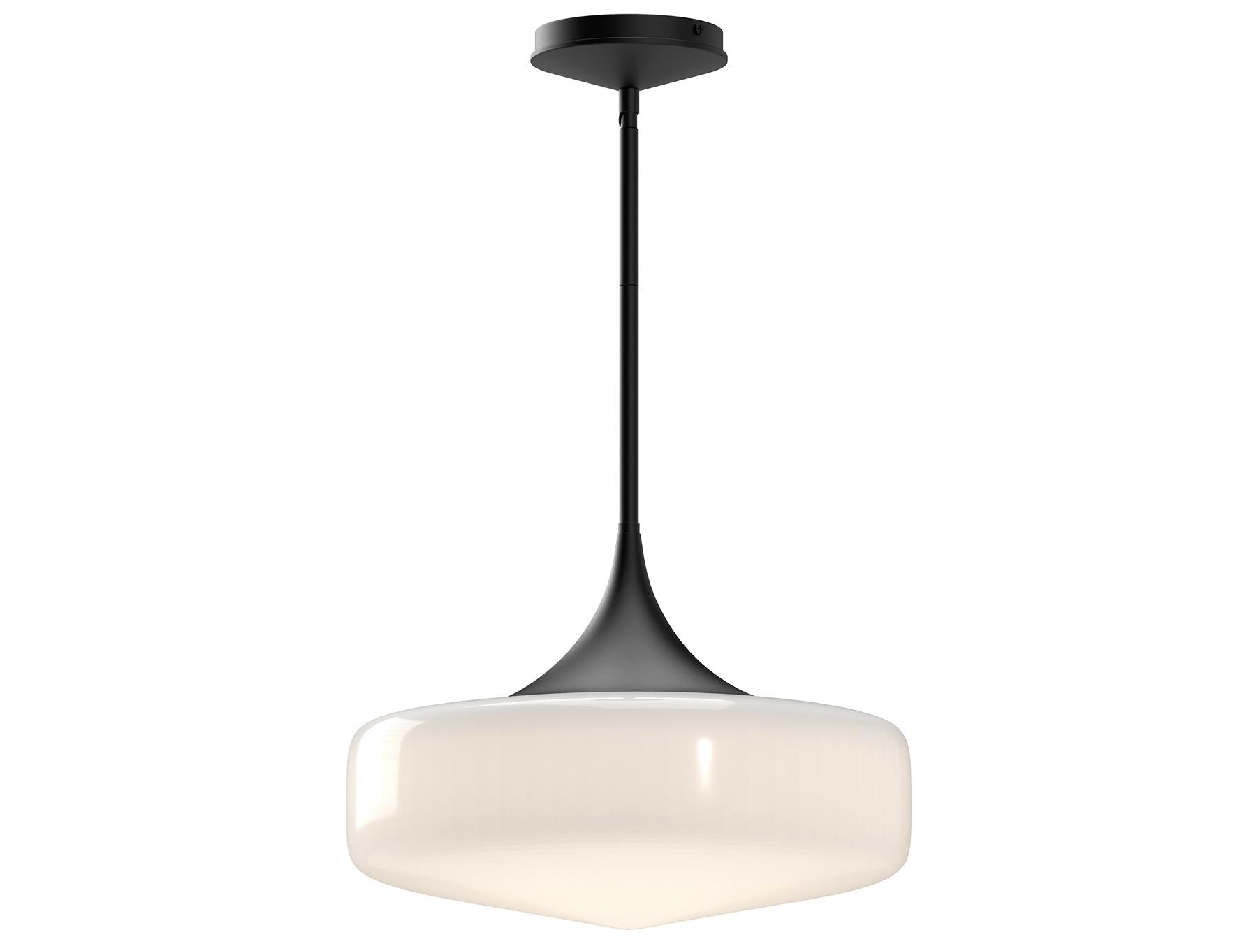Alora Mood Lincoln 1-Light Matte Black Pendant