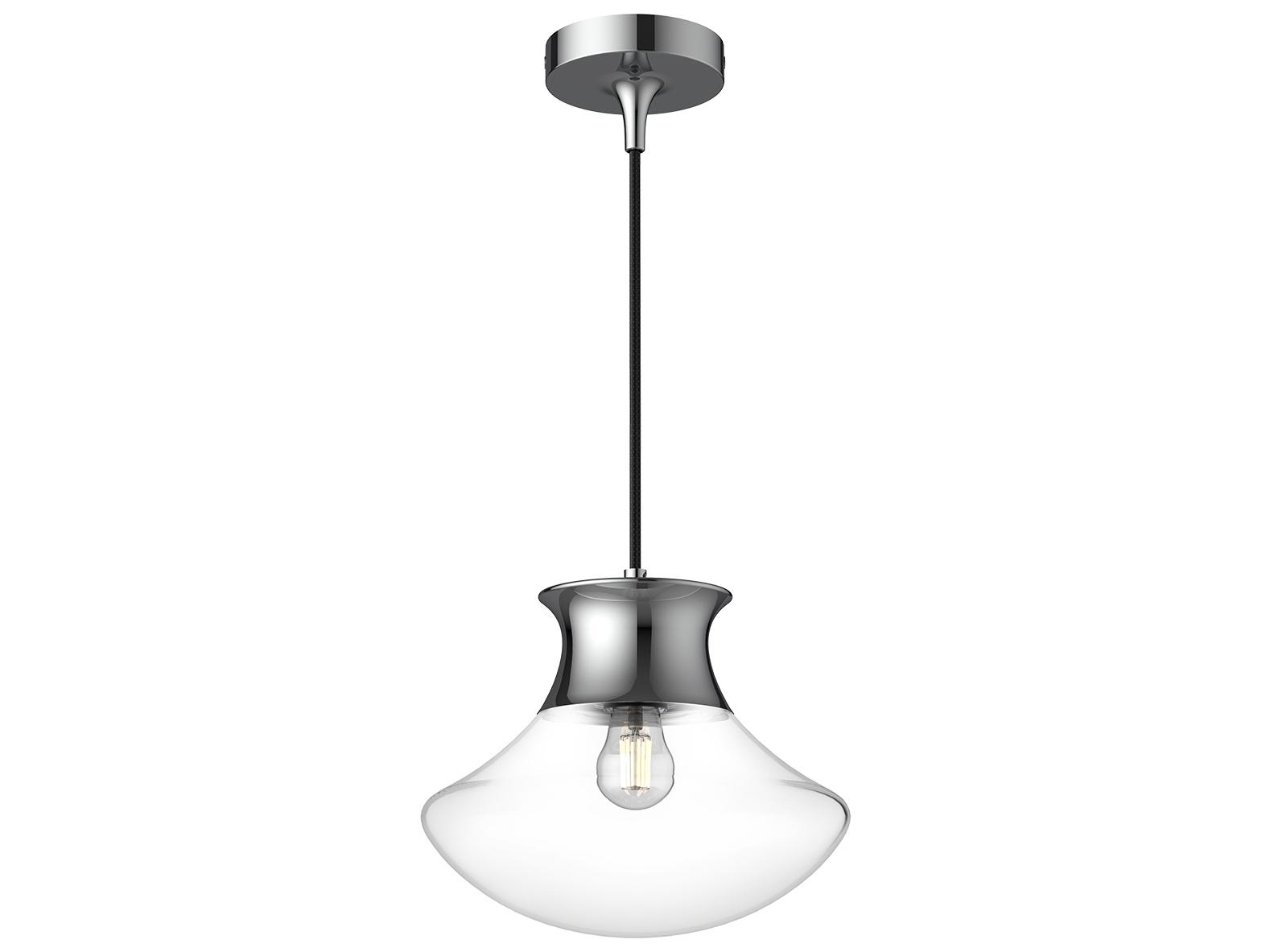 Alora Mood Marcel 1-Light Chrome Mini Pendant