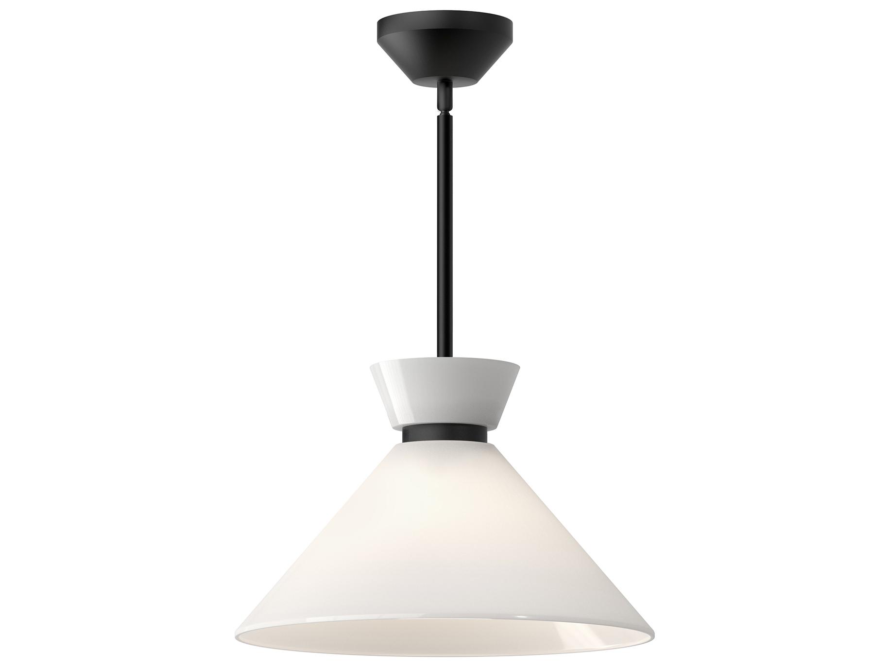 Alora Mood Halston 1-Light Matte Black Pendant