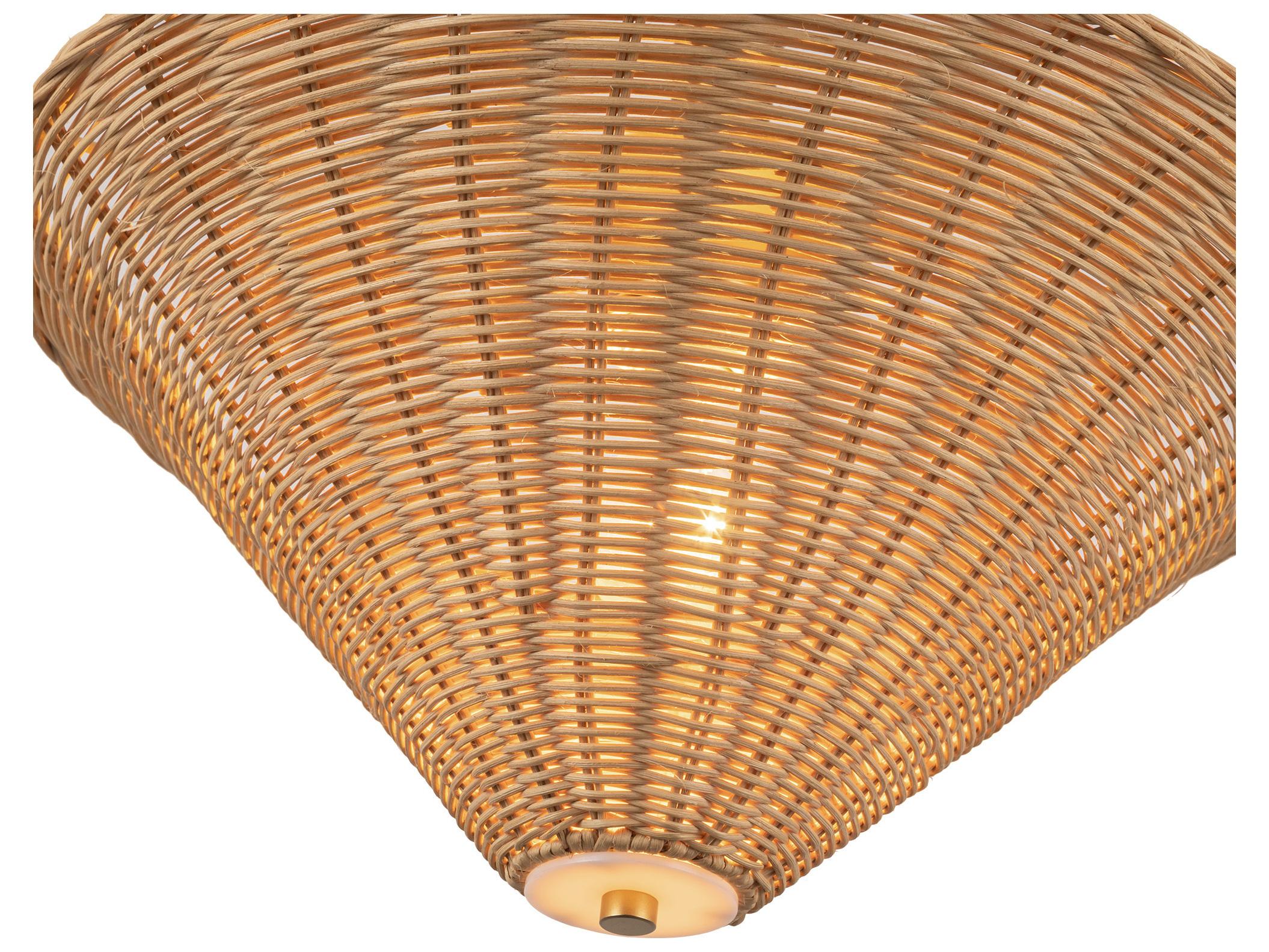 Alora Mood Bridgette 1-Light Brushed Gold Pendant