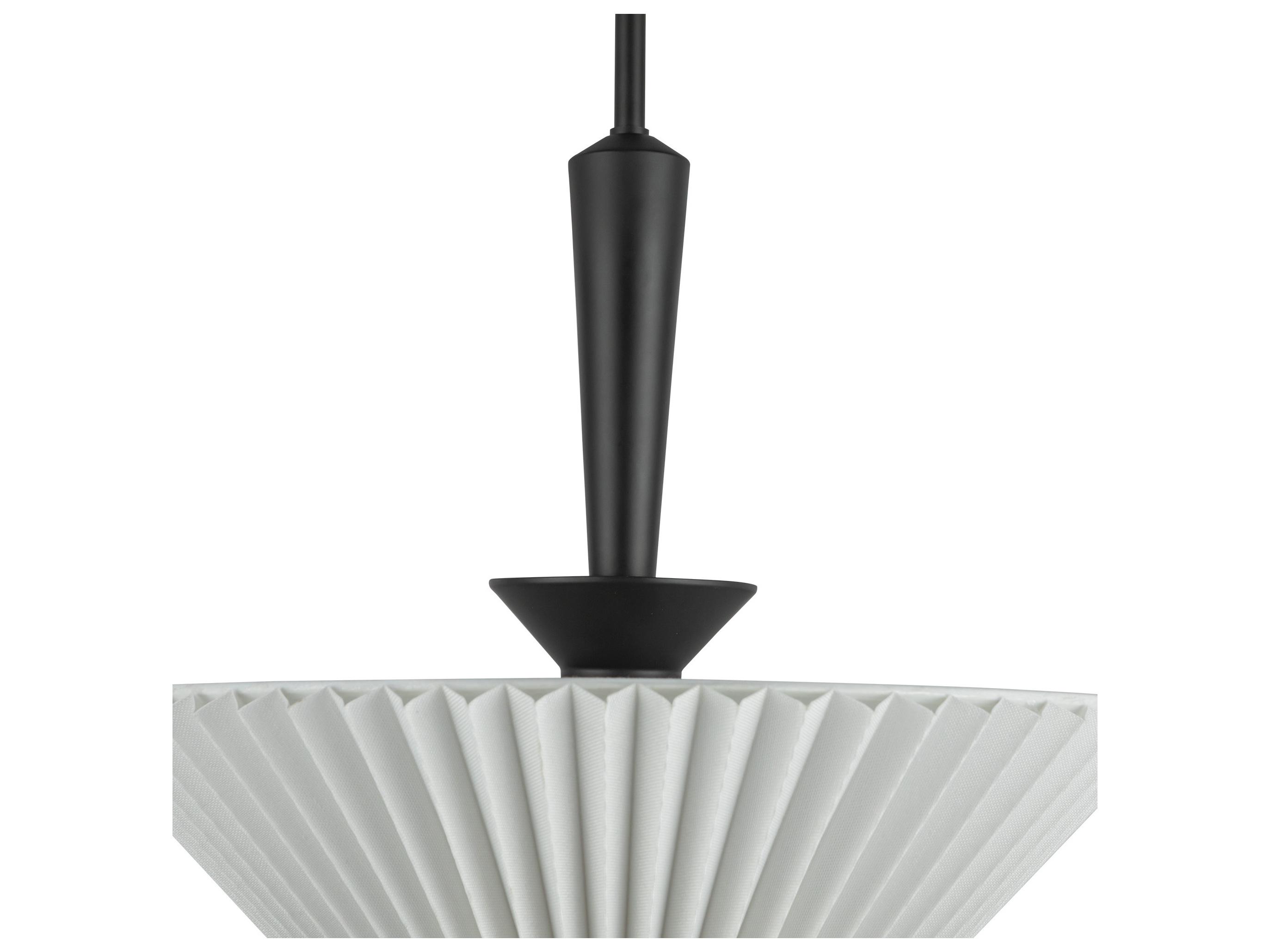 Alora Mood Bridgette 1-Light Matte Black Pendant
