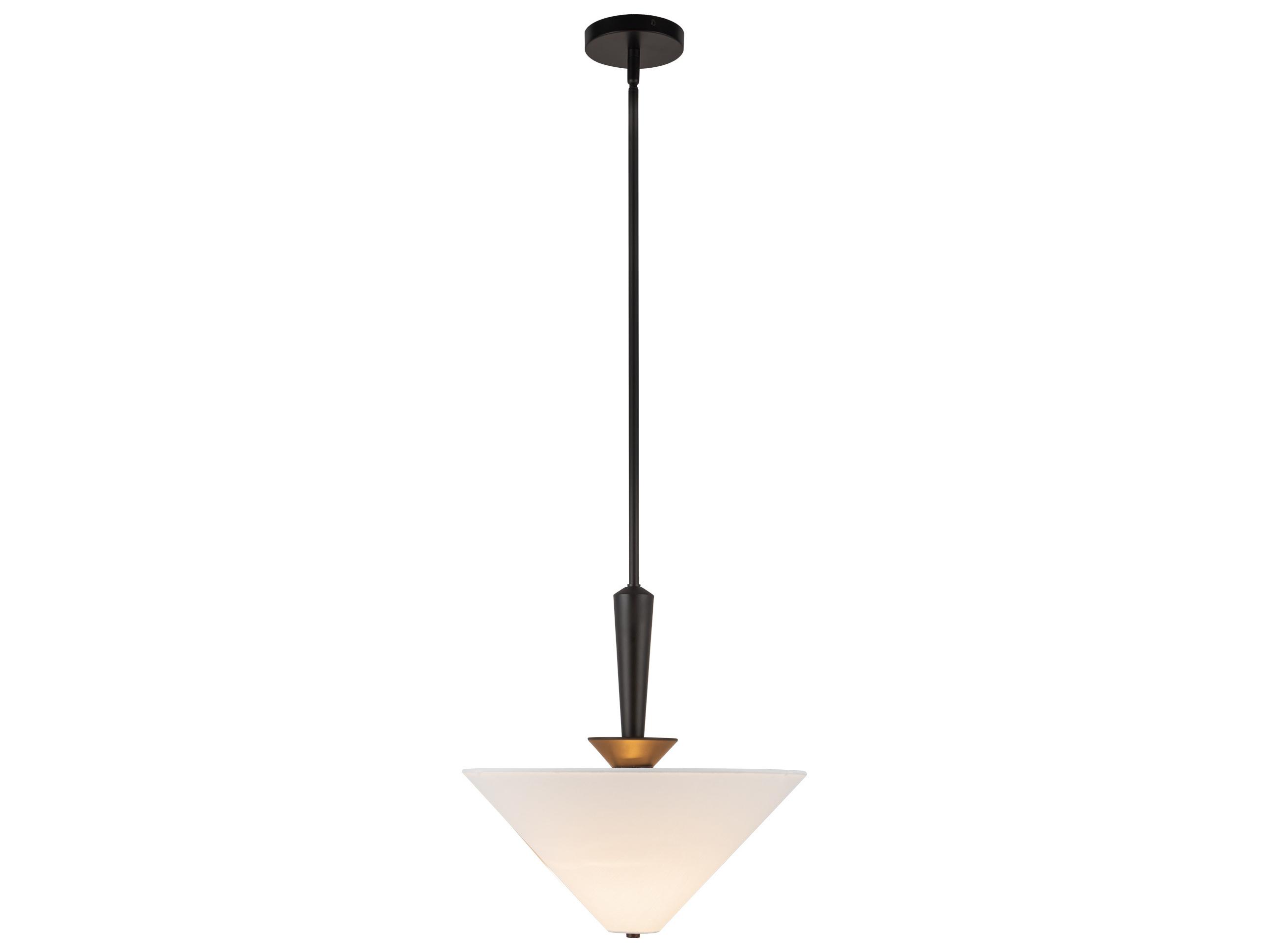 Alora Mood Bridgette 1-Light Matte Black Pendant