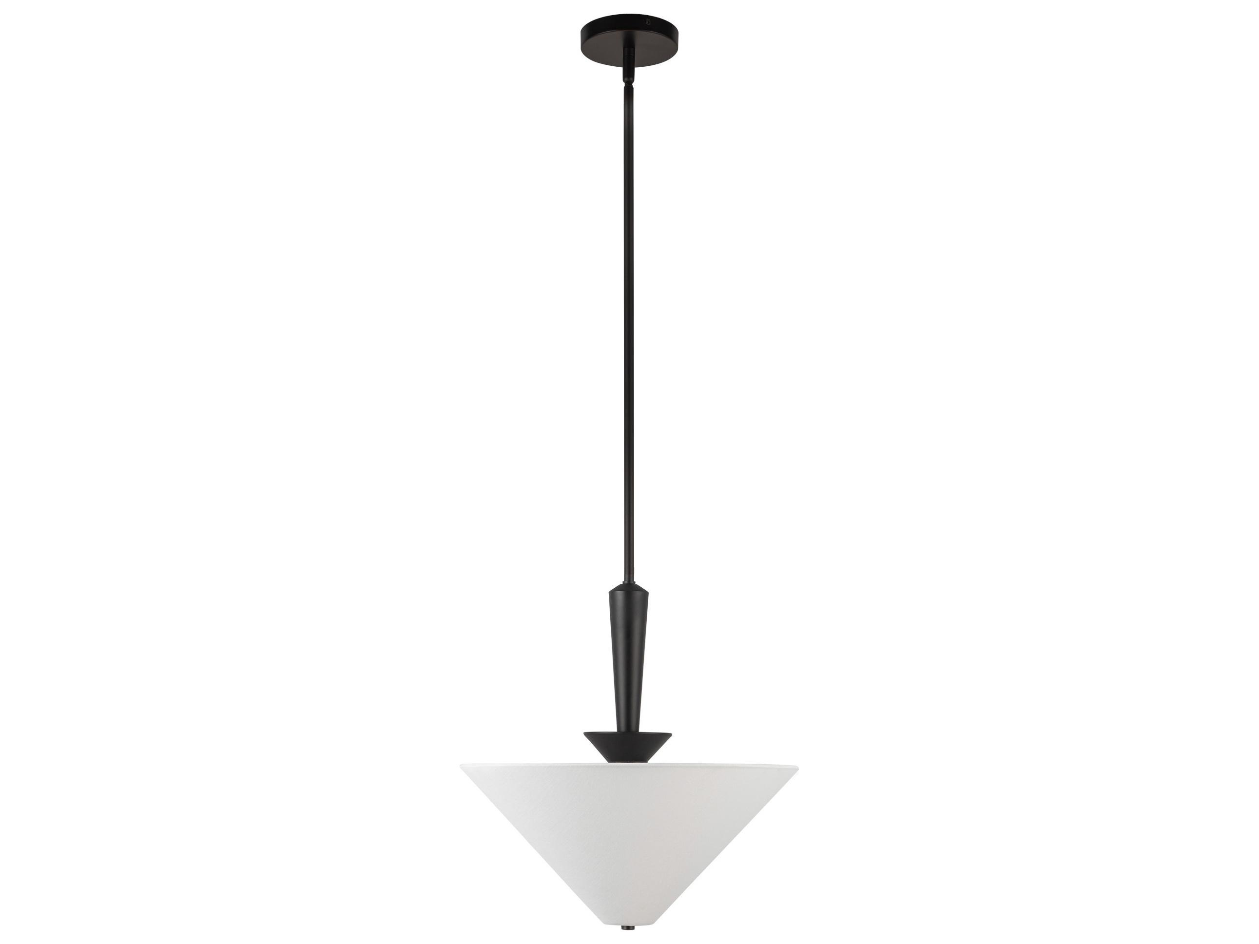 Alora Mood Bridgette 1-Light Matte Black Pendant