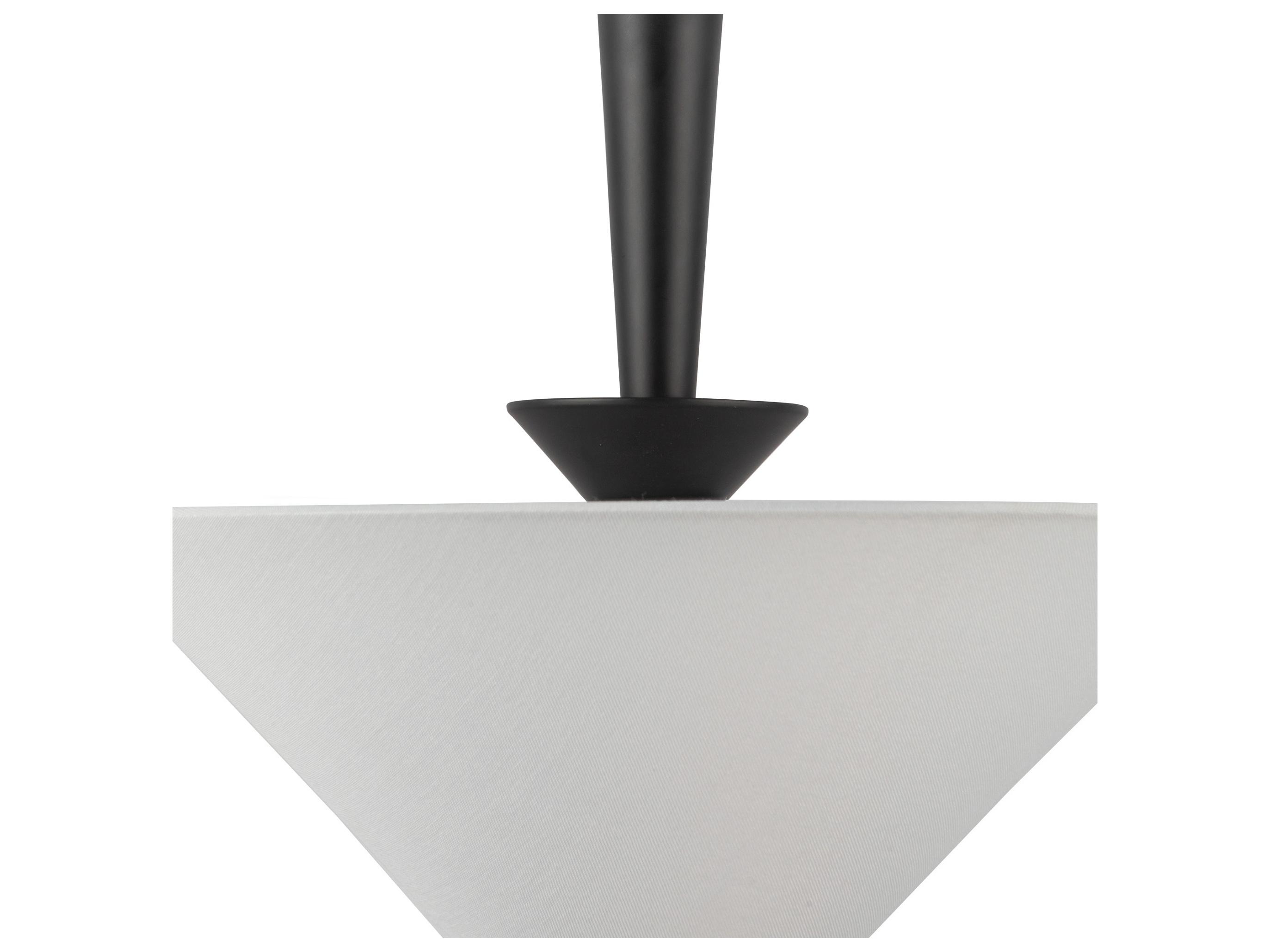 Alora Mood Bridgette 1-Light Matte Black Pendant