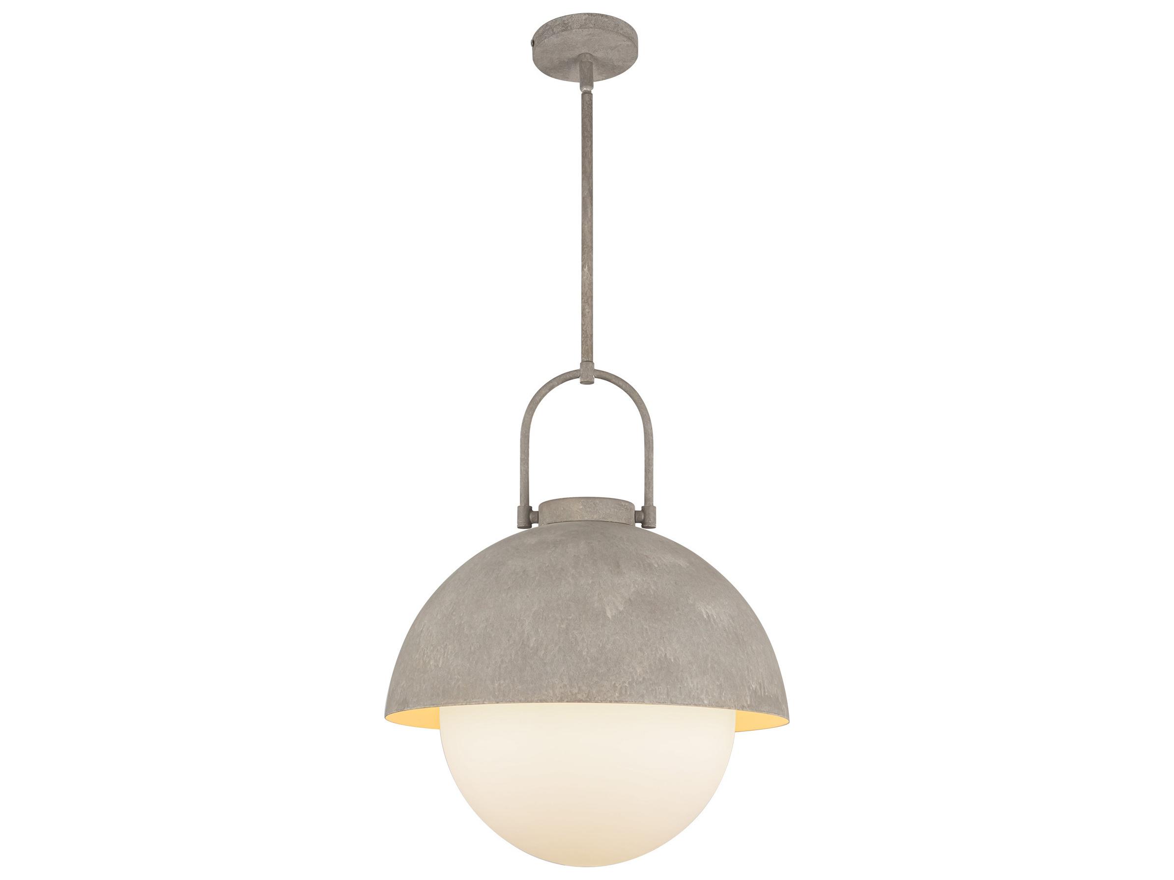 Alora Mood Harper 1-Light Steel Dome Pendant