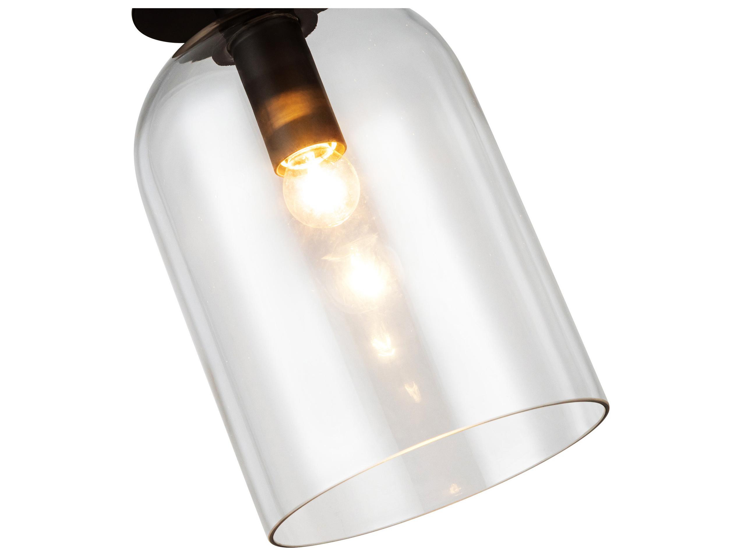 Alora Mood Sylvia 1-Light Matte Black Mini Pendant