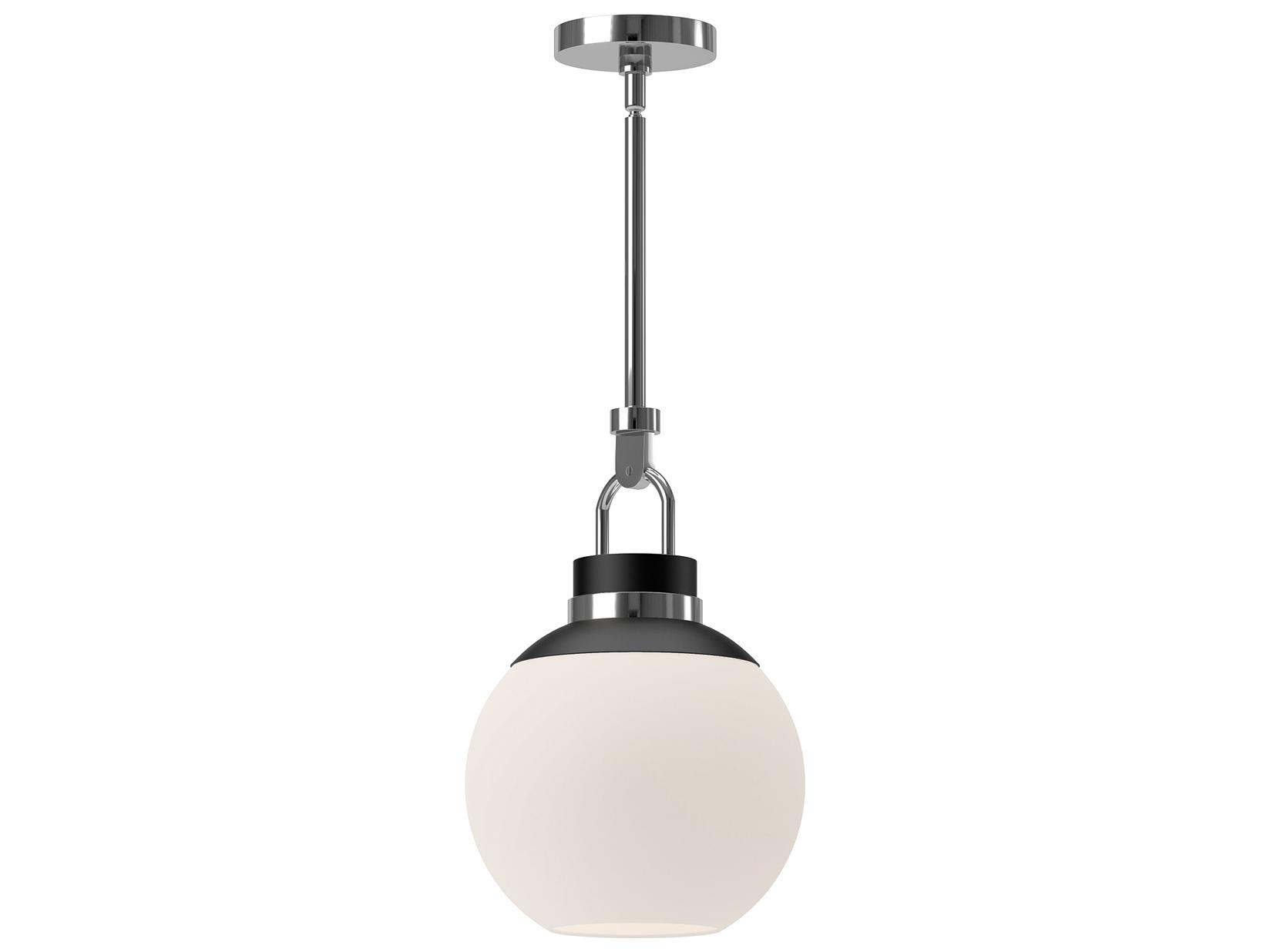 Alora Mood Copperfield 1-Light Chrome Globe Mini Pendant