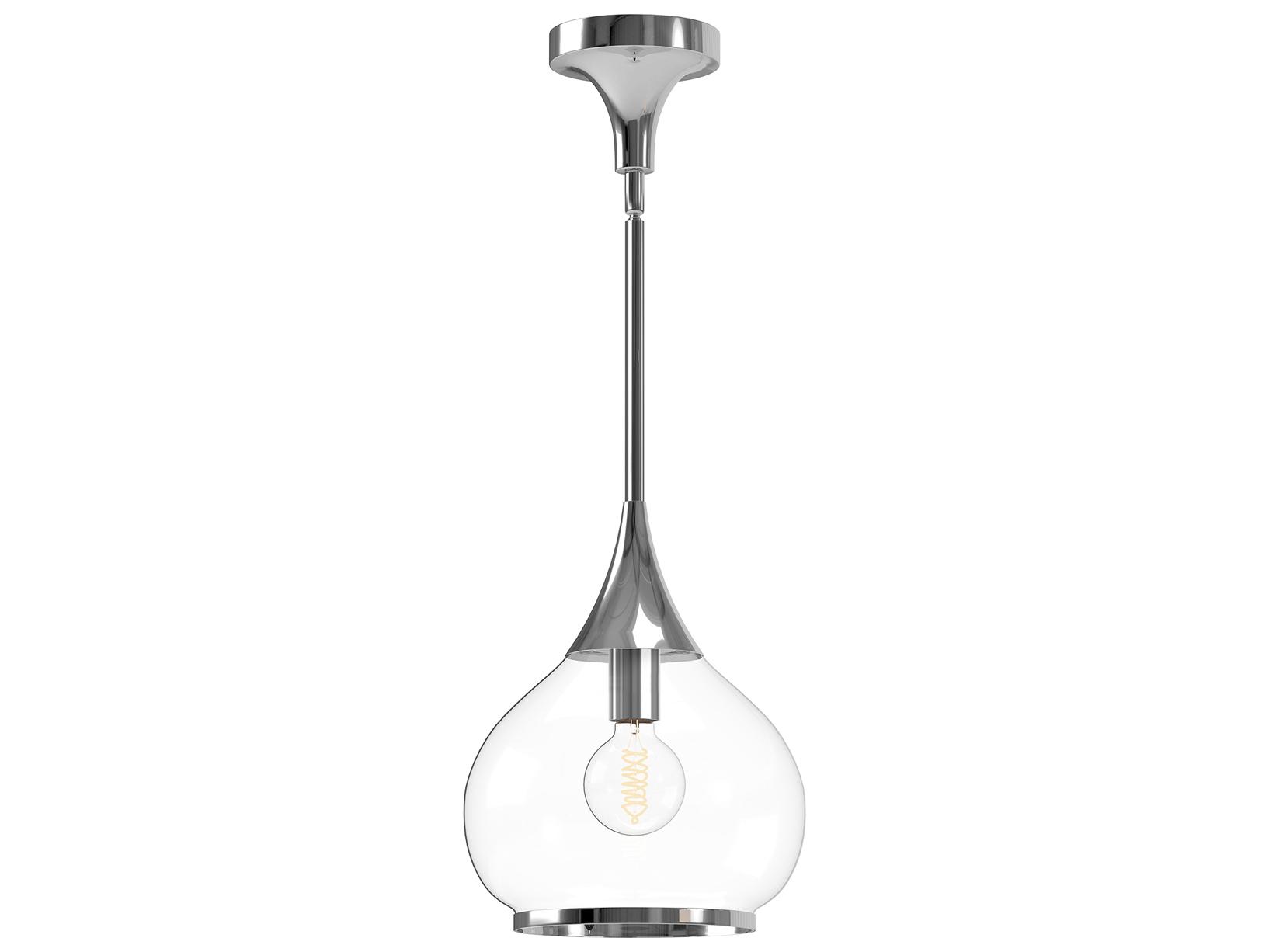 Alora Mood Hazel 1-Light Chrome Mini Pendant