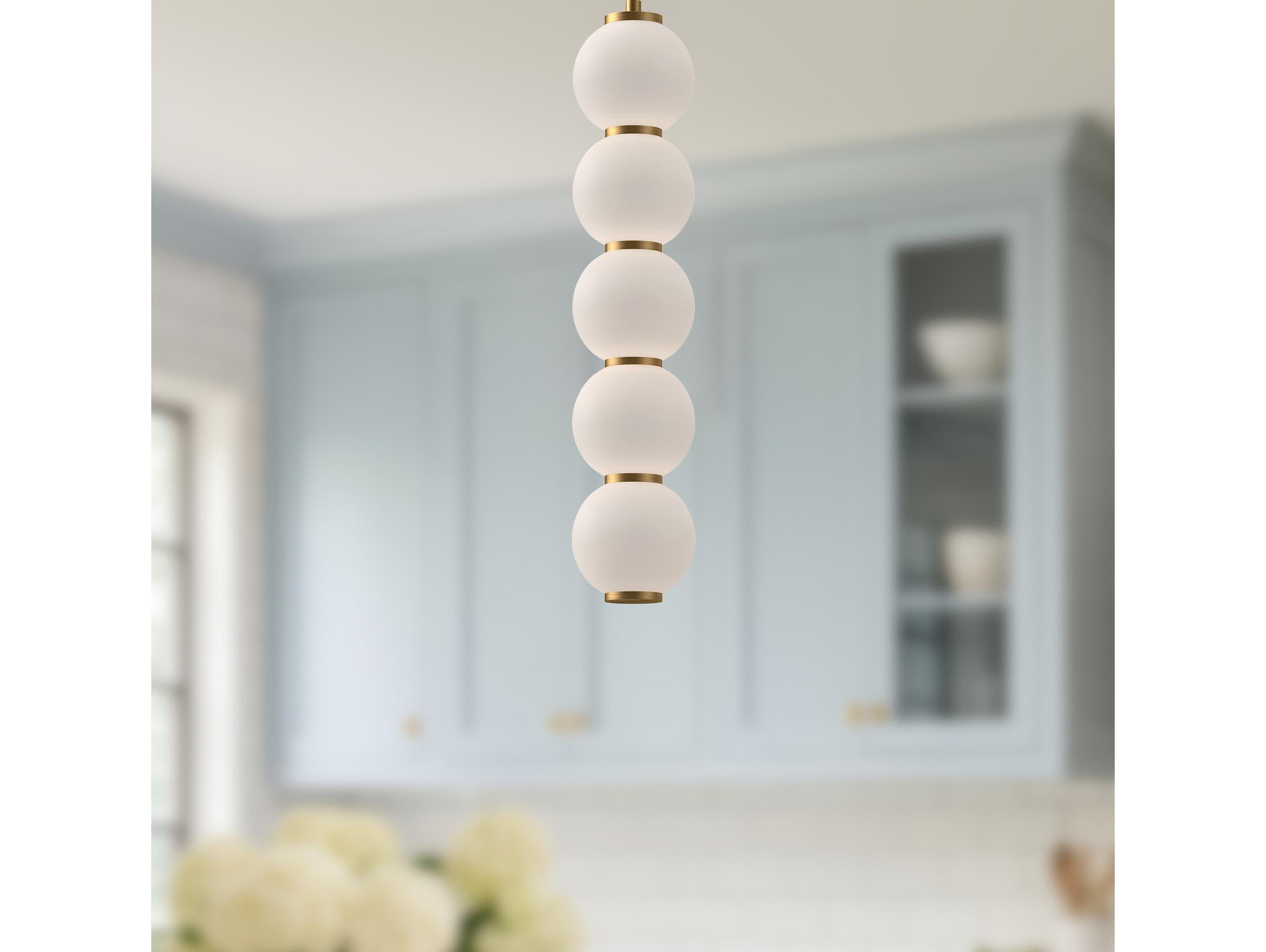 Alora Mood Bijou Aged Gold Geometric Mini Pendant