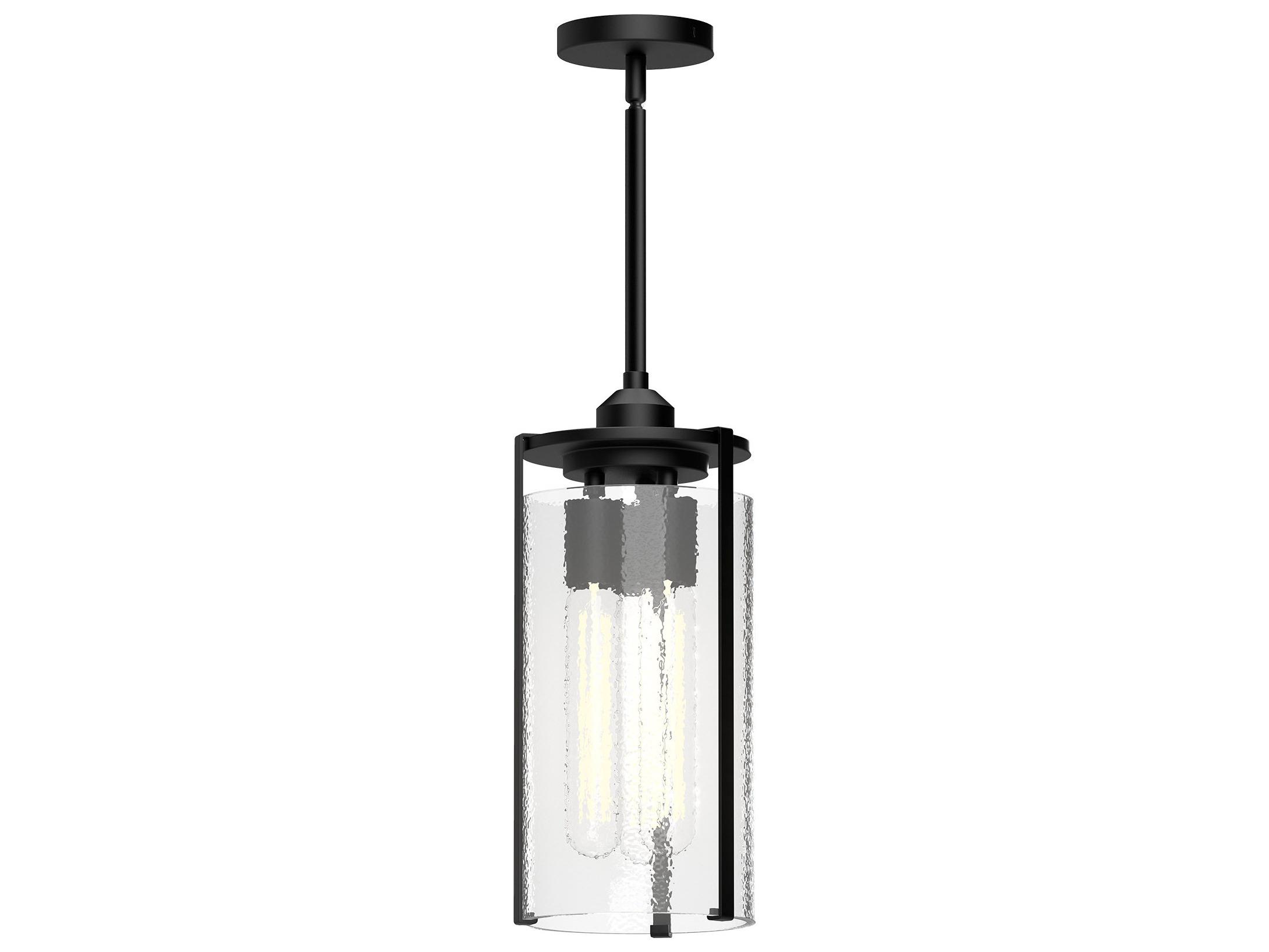 Alora Mood Belmont 3-Light Matte Black Cylinder Mini Pendant