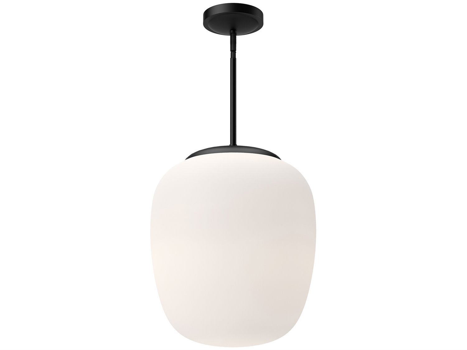 Alora Mood Holden 1-Light Matte Black Pendant