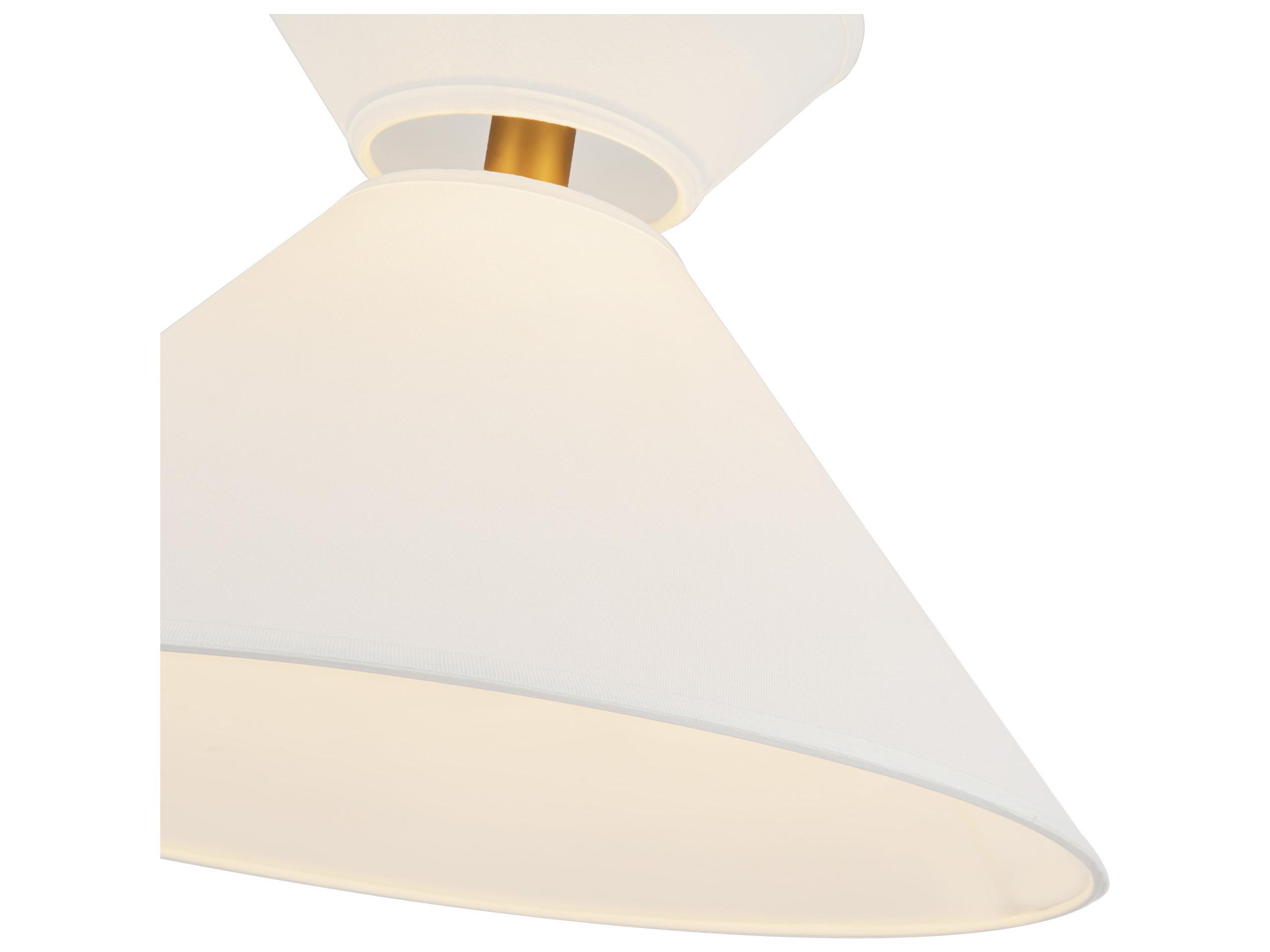 Alora Mood Chapelle 1-Light Aged Gold Geometric Pendant