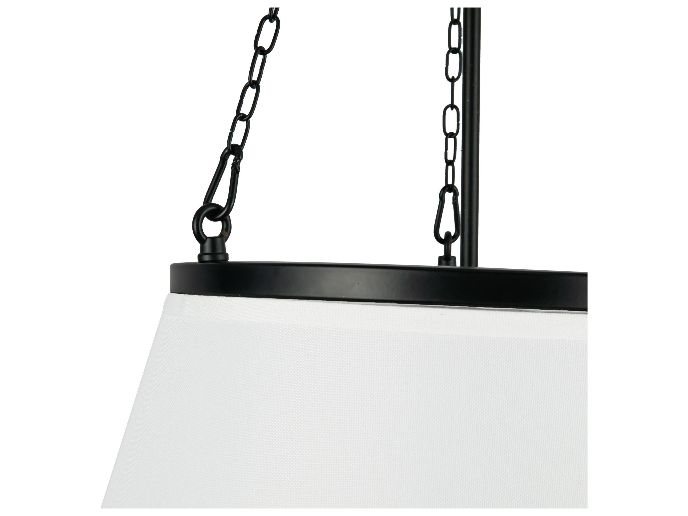Alora Mood Speakeasy 1-Light Matte Black Empire Pendant