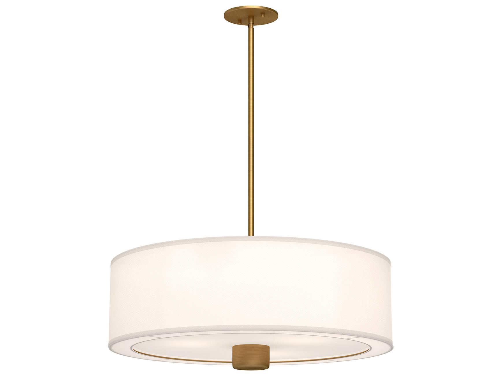 Alora Mood Theo 3-Light Aged Gold Pendant
