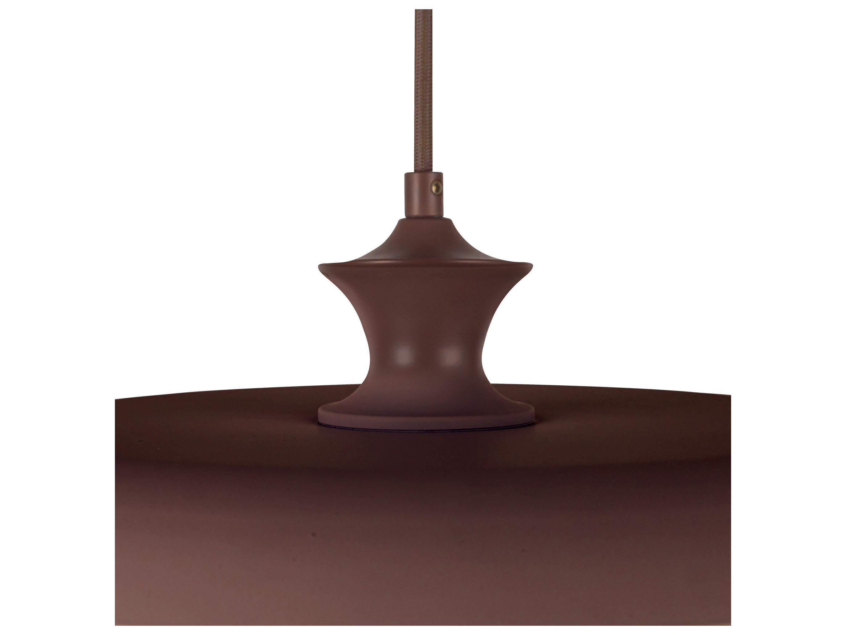 Alora Mood Minori 1-Light Burgundy Red Pendant