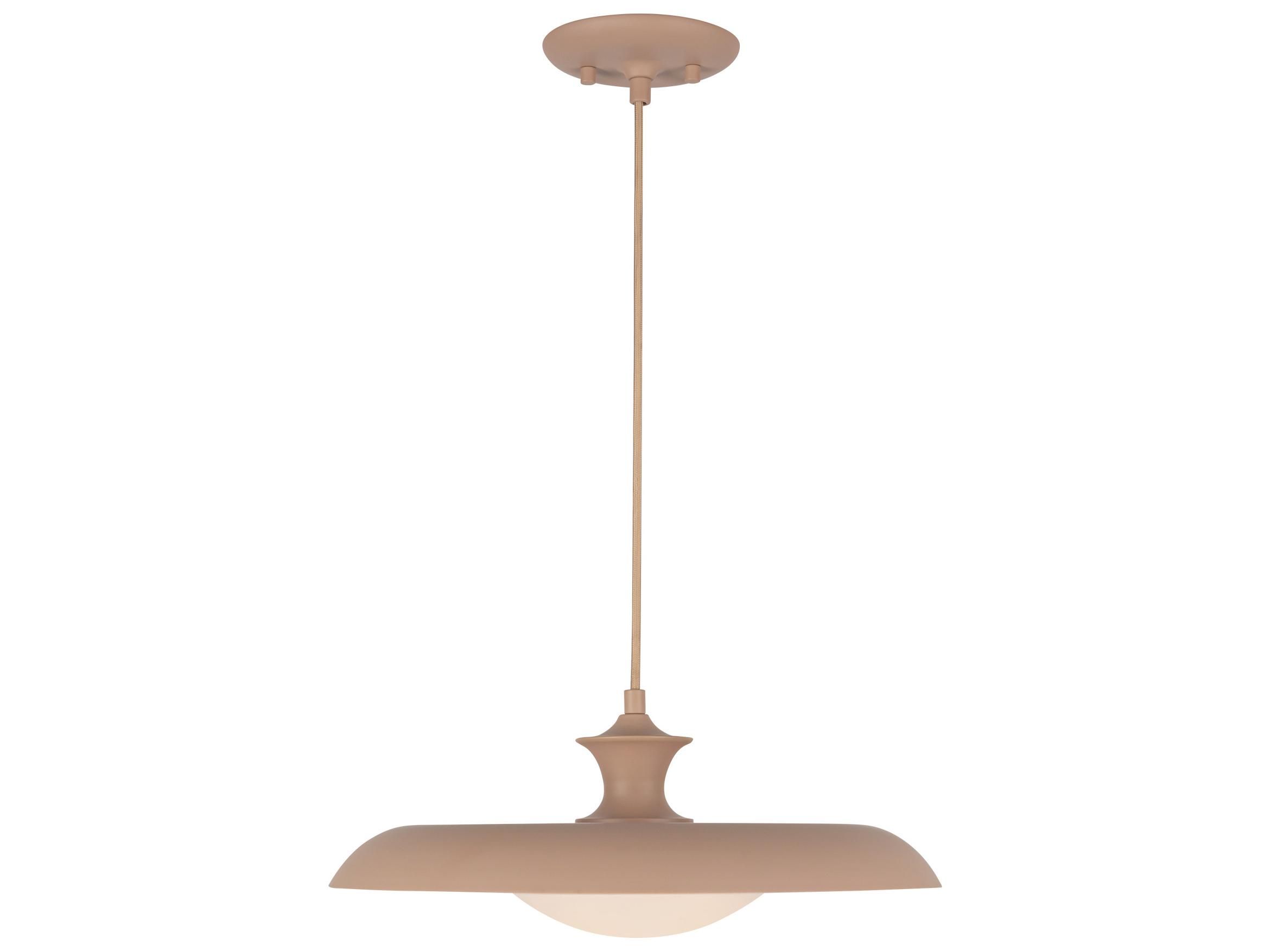 Alora Mood Minori 1-Light Peach Orange Pendant