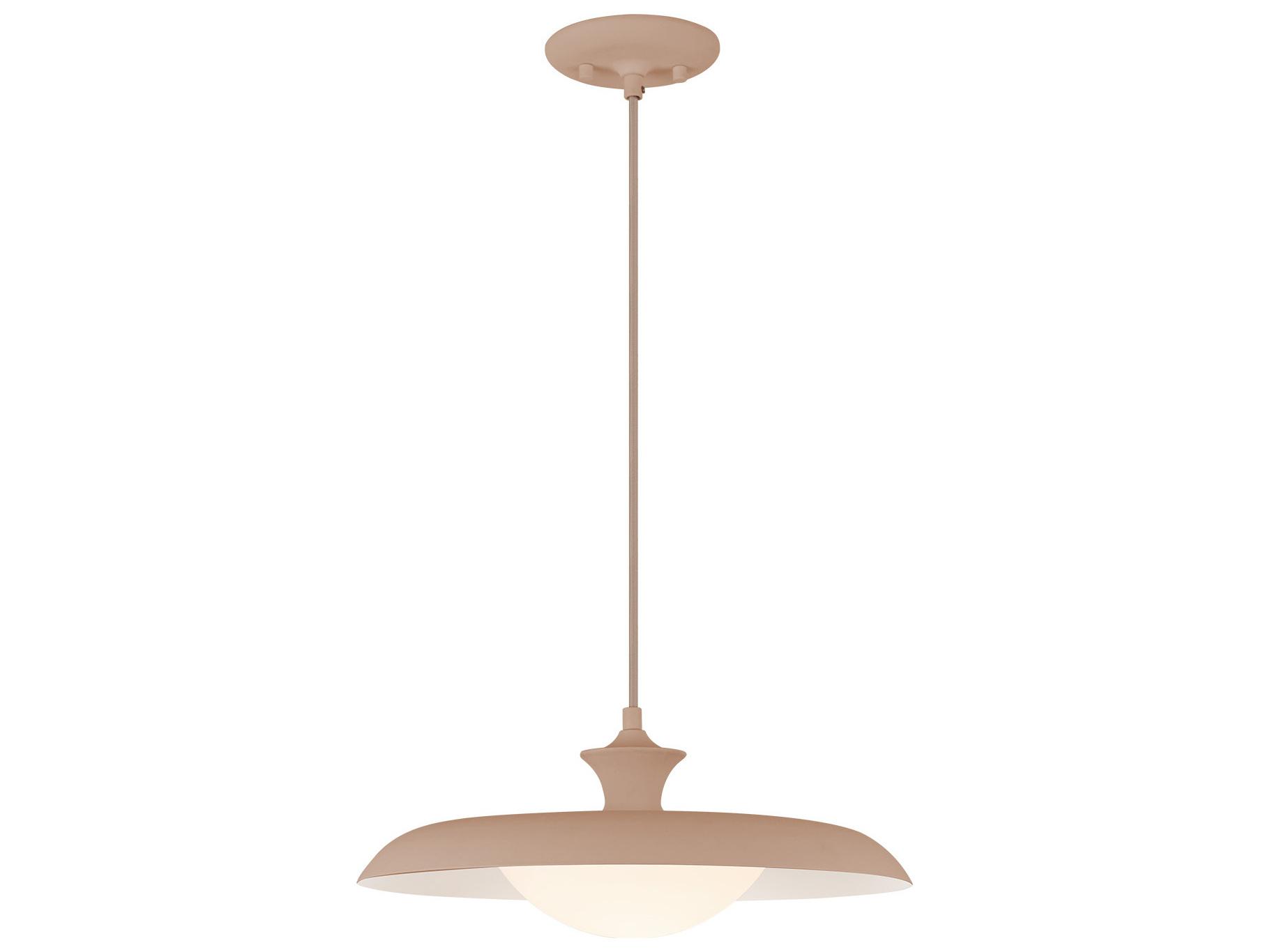 Alora Mood Minori 1-Light Peach Orange Pendant