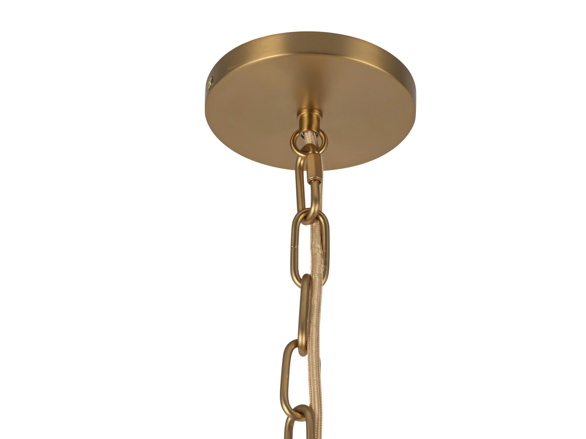 Alora Mood Cherise 1-Light Brushed Gold Mini Pendant