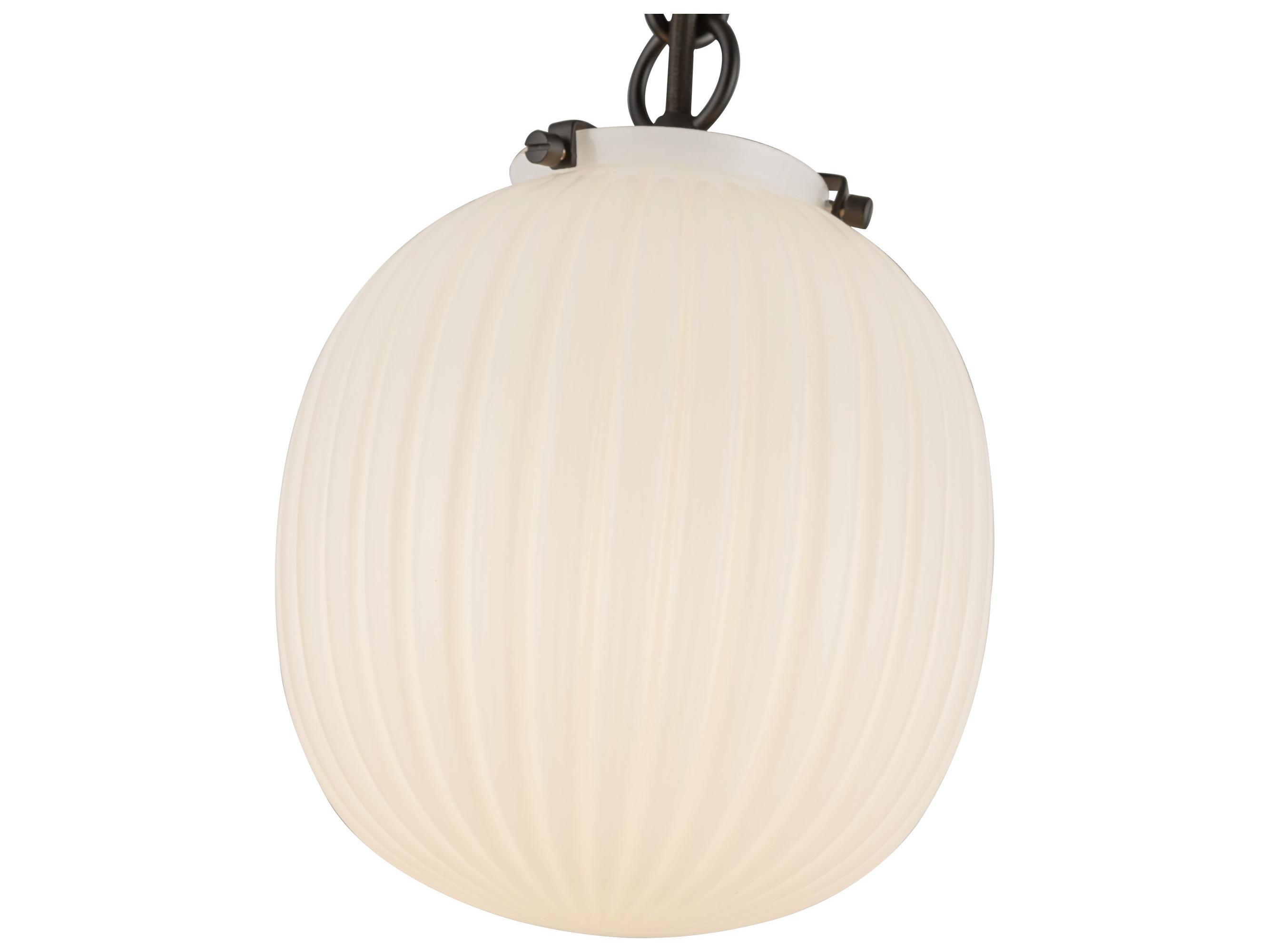 Alora Mood Cherise 1-Light Matte Black Mini Pendant