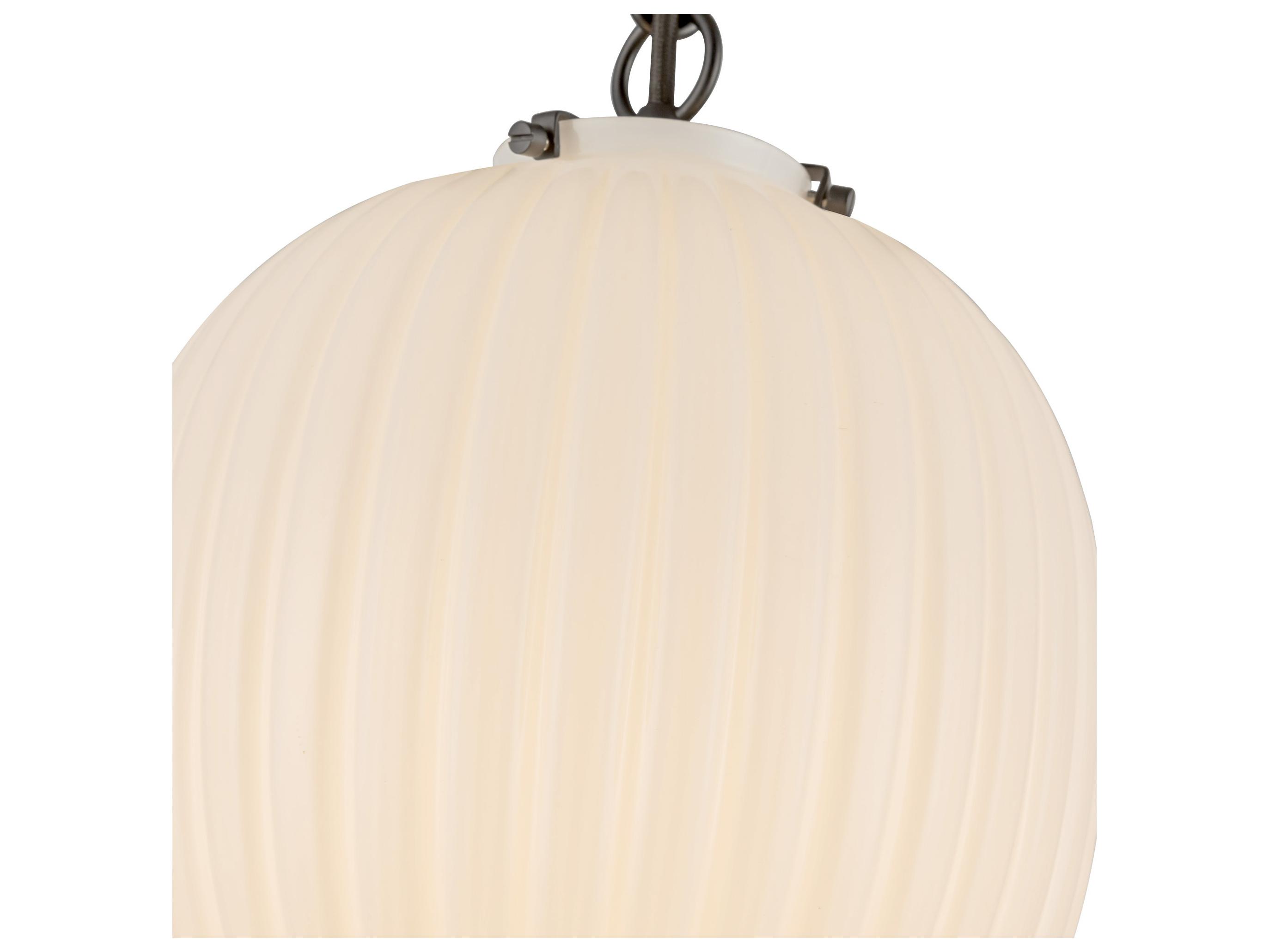 Alora Mood Cherise 1-Light Matte Black Mini Pendant