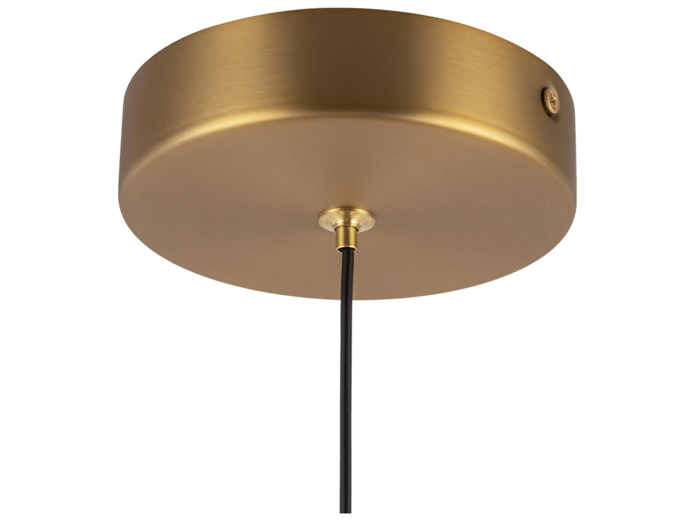 Alora Mood Arden Brushed Gold Mini Pendant