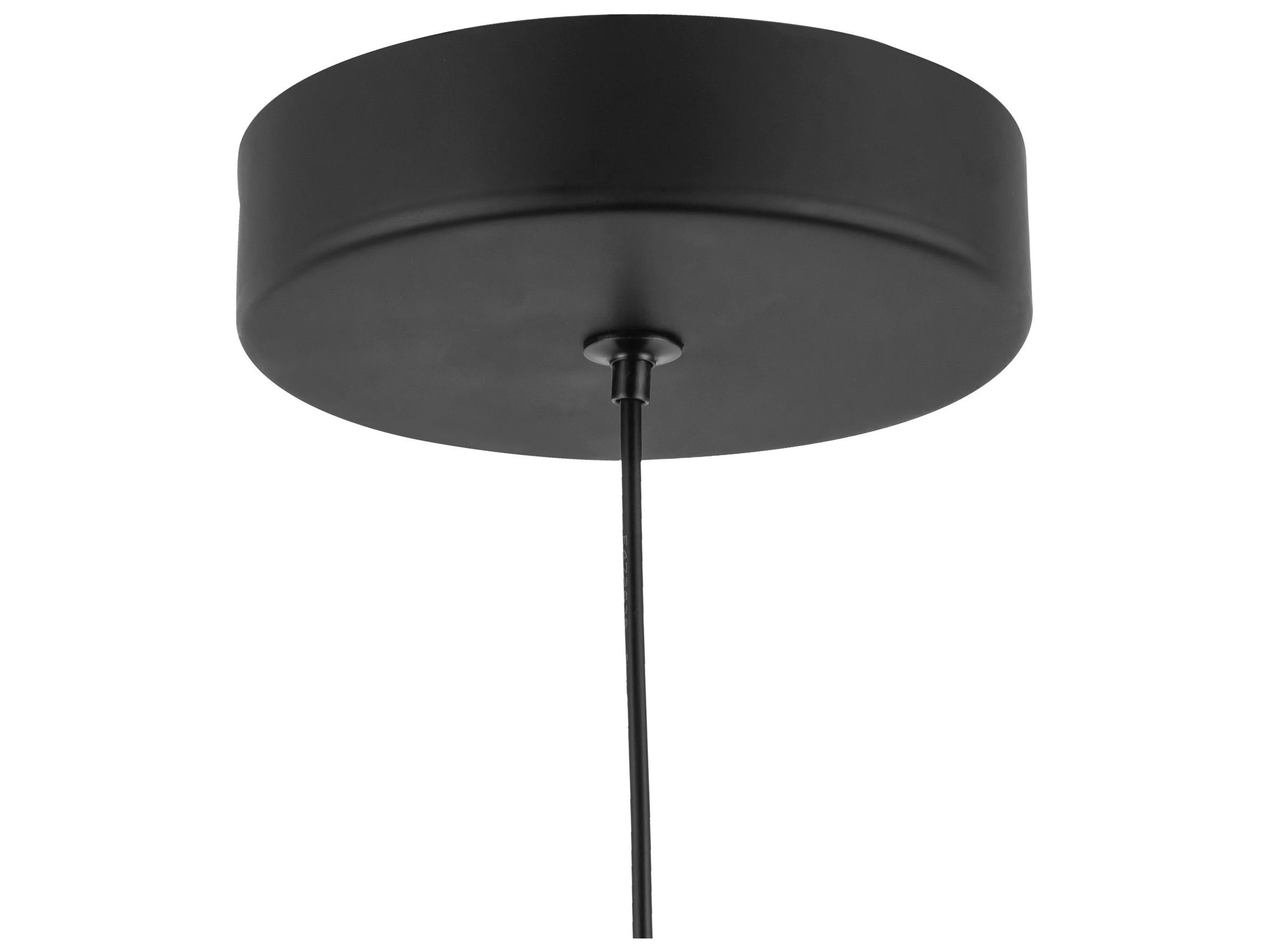 Alora Mood Arden Matte Black Dome Mini Pendant