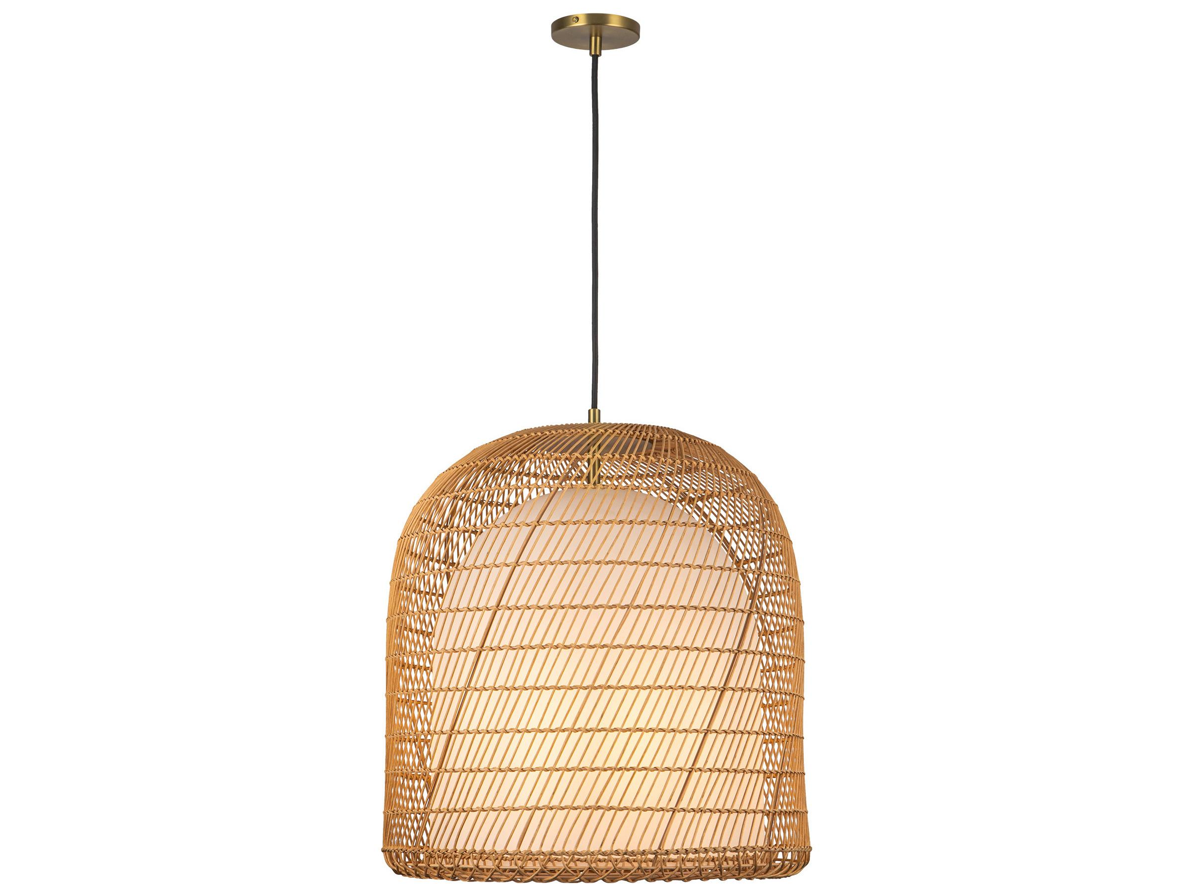 Alora Mood Bondi 1-Light Brushed Gold Pendant