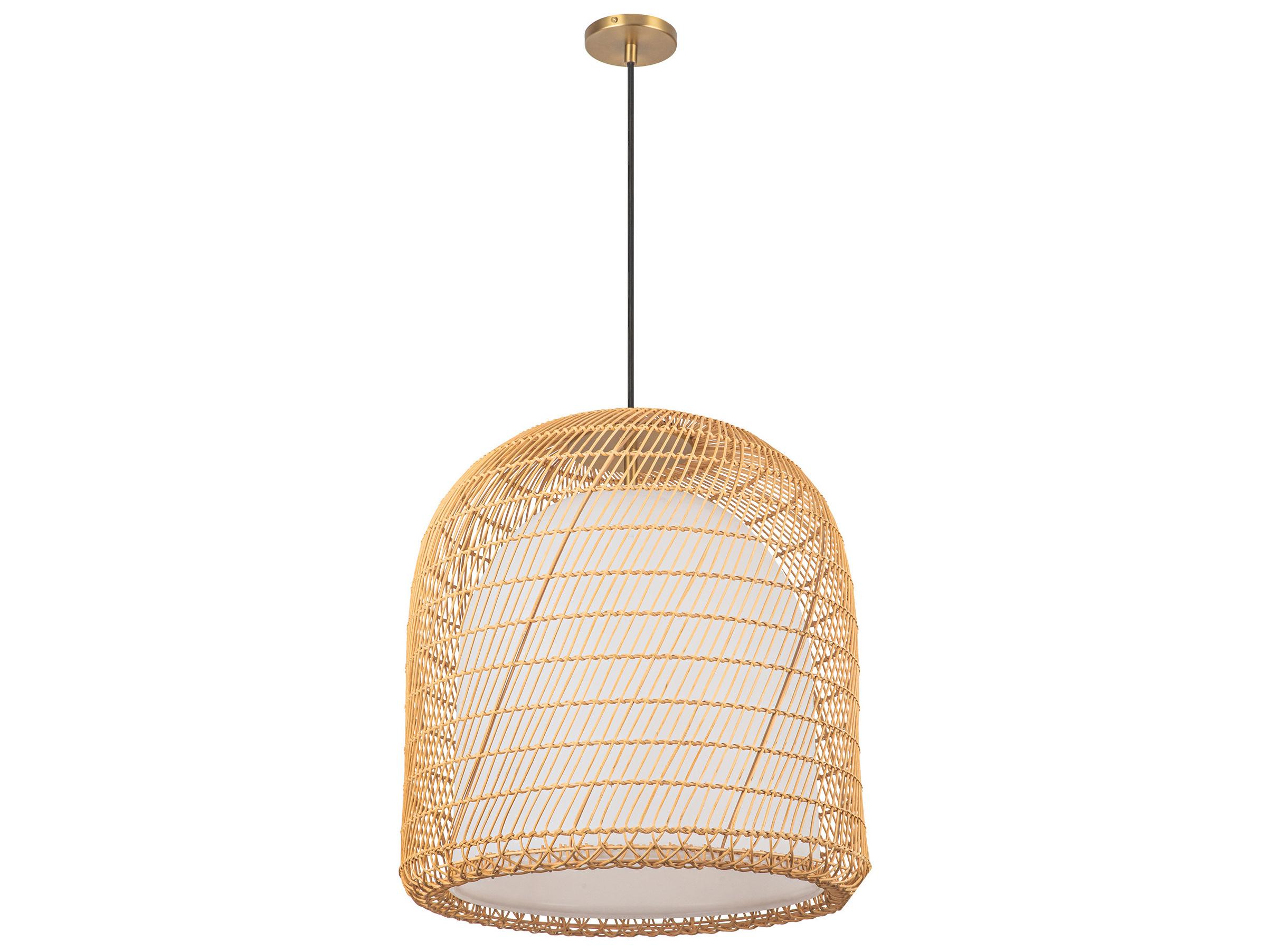 Alora Mood Bondi 1-Light Brushed Gold Pendant