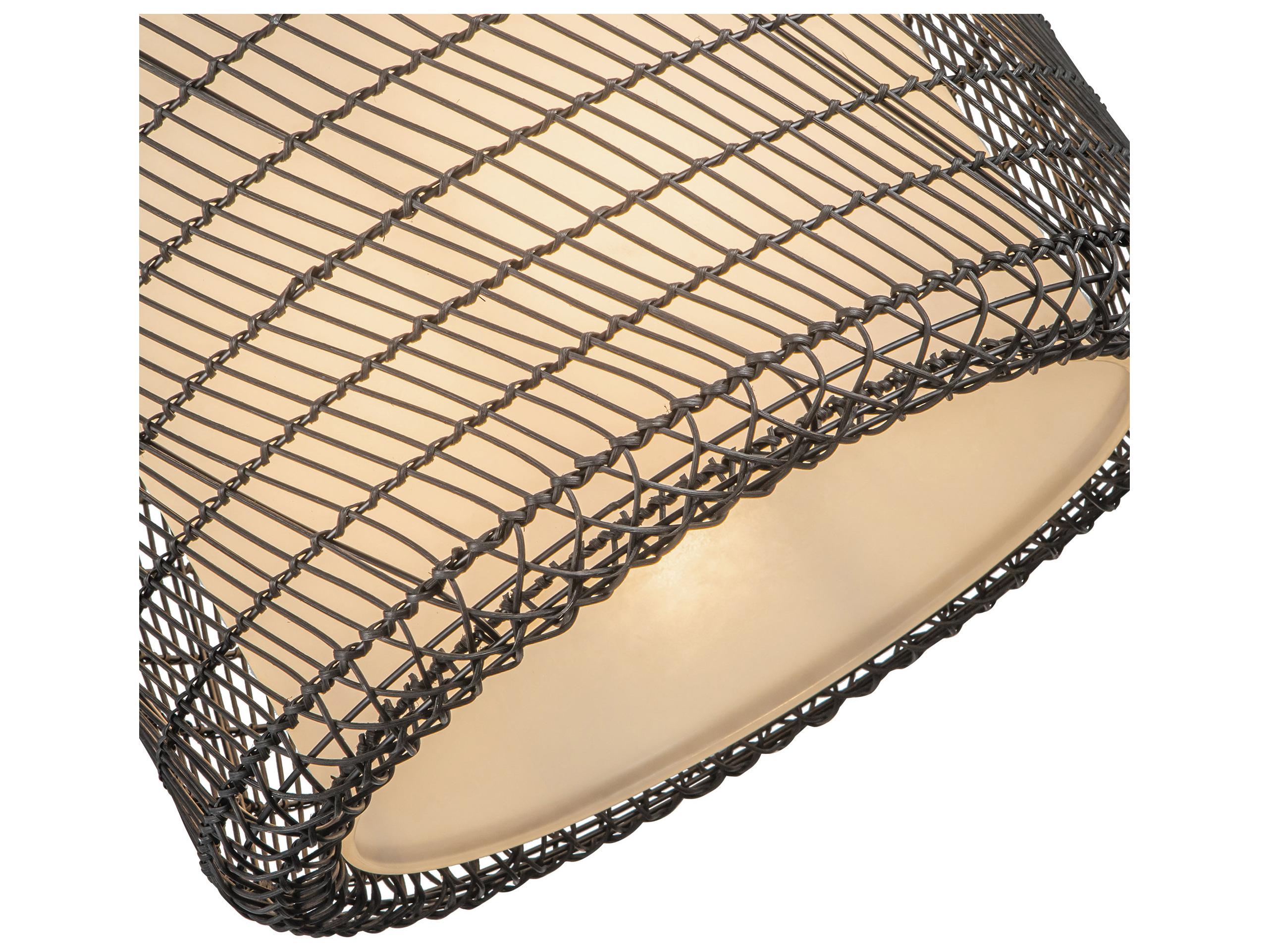 Alora Mood Bondi 1-Light Matte Black Pendant