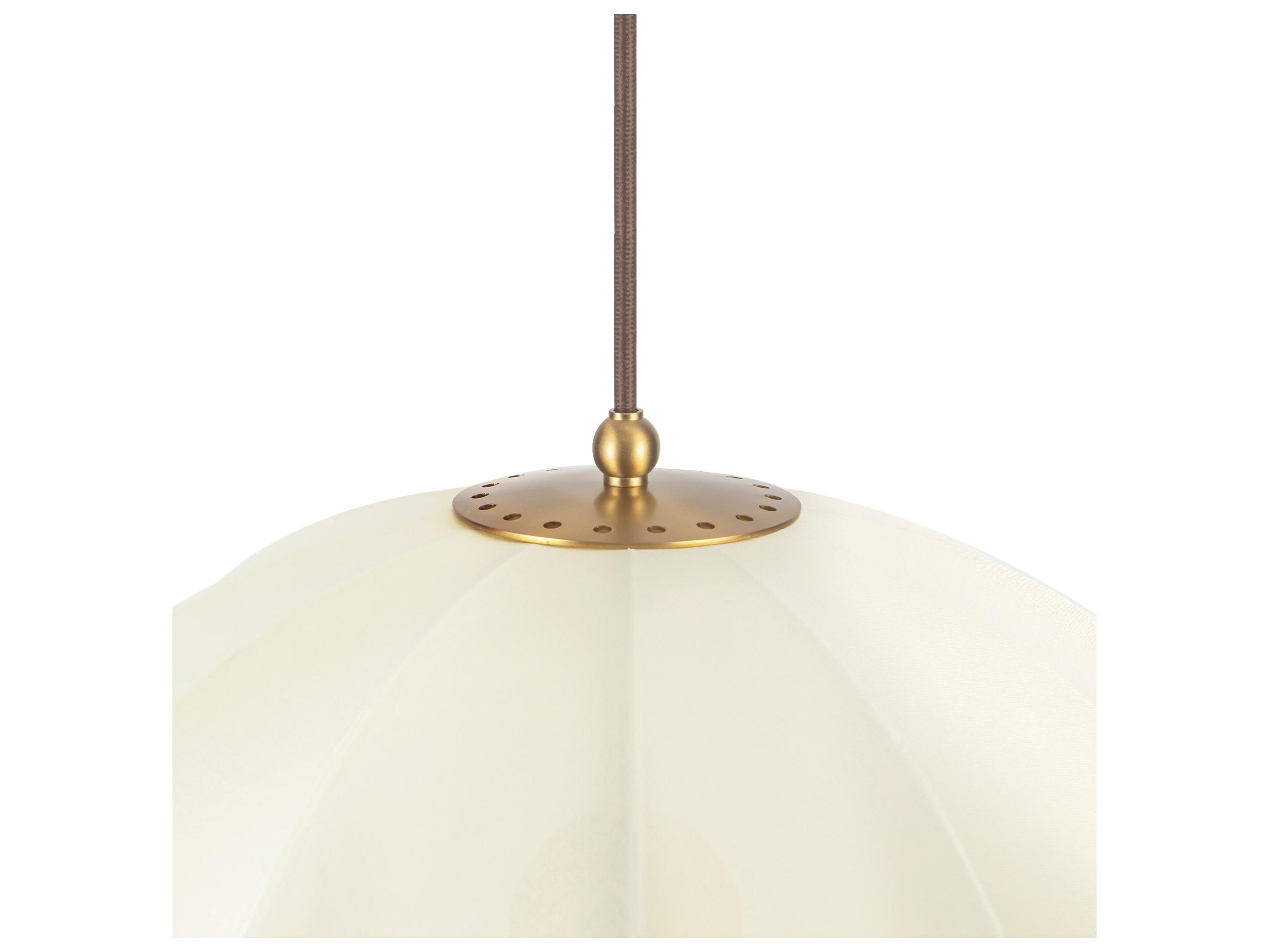 Alora Mood Crosby 4-Light Brushed Gold Dome Pendant