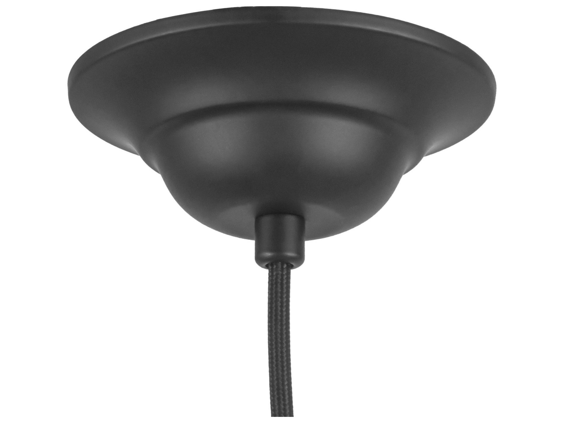 Alora Mood Crosby 4-Light Matte Black Dome Pendant