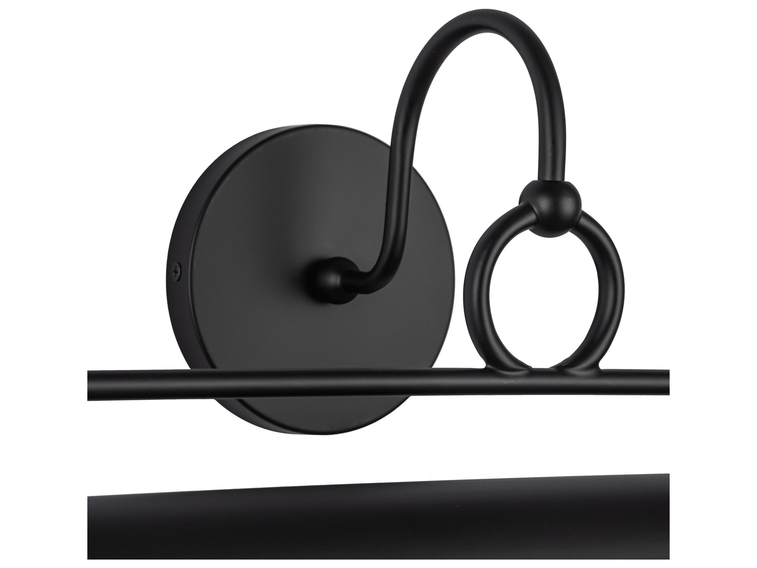 Alora Mood Ellen Matte Black Picture Light