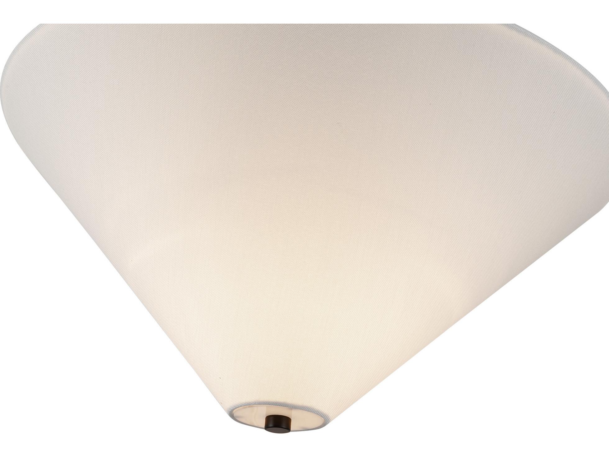 Alora Mood Bridgette 1-Light Matte Black Semi Flush Mount