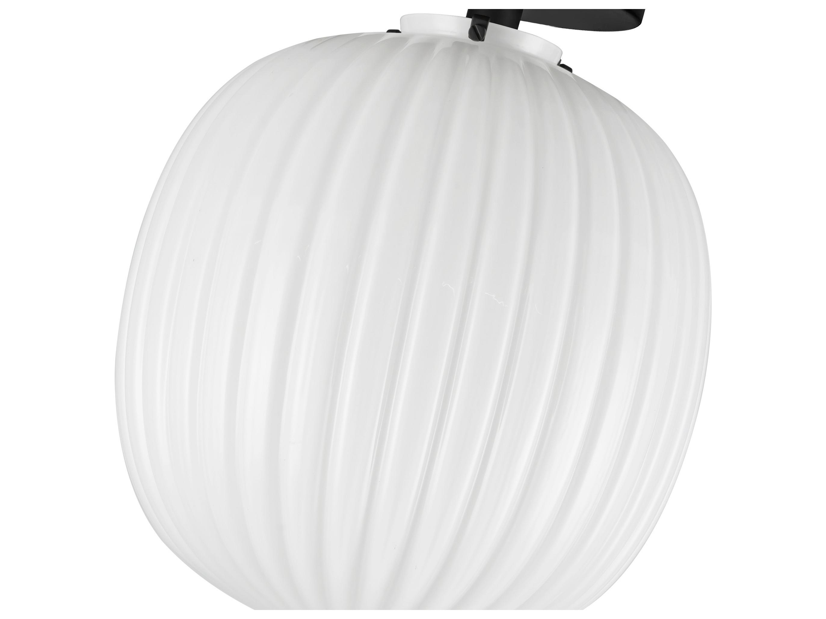 Alora Mood Cherise 1-Light Matte Black Semi Flush Mount