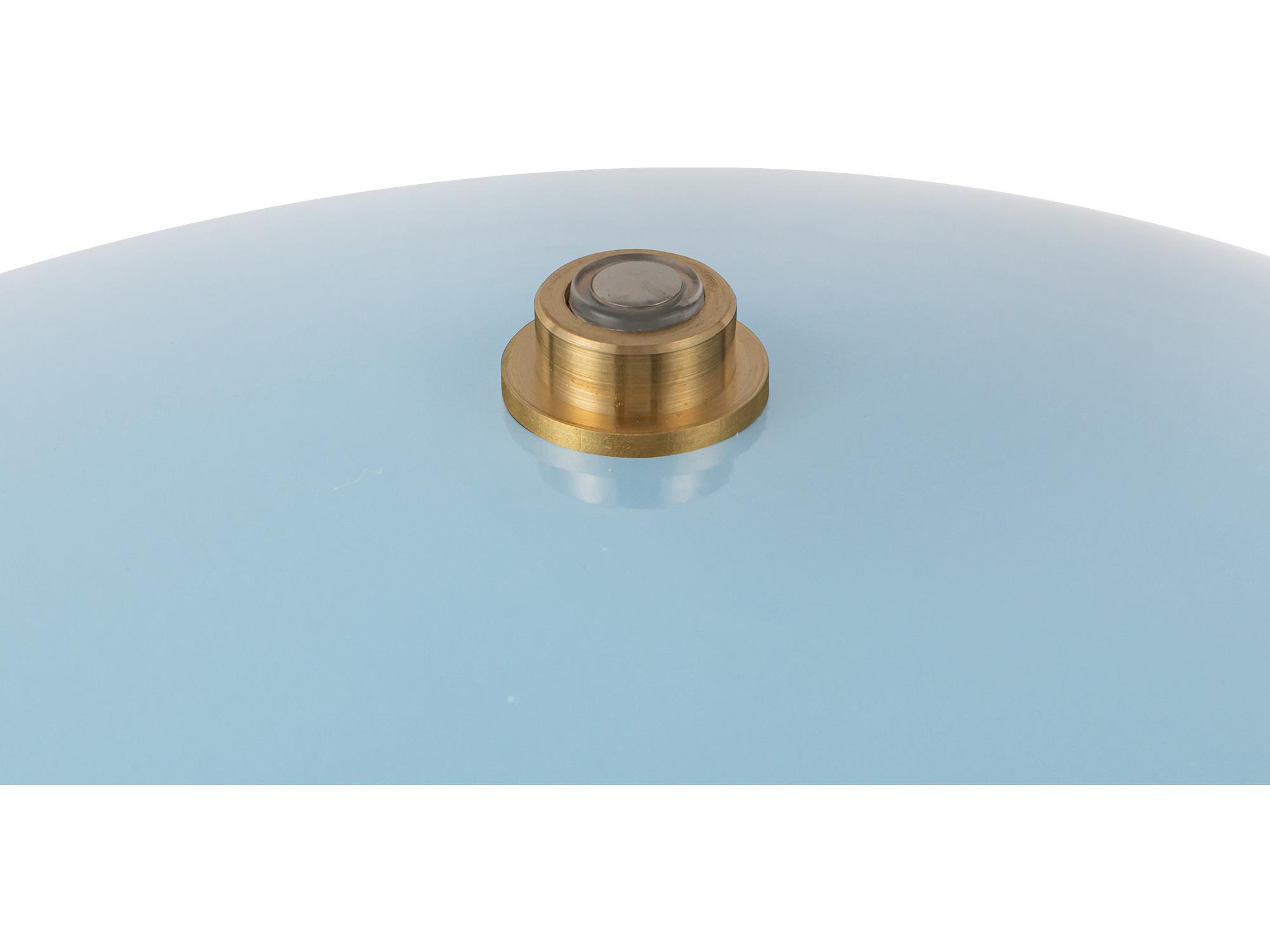 Alora Mood Poppy Cerulean Blue Table Lamp