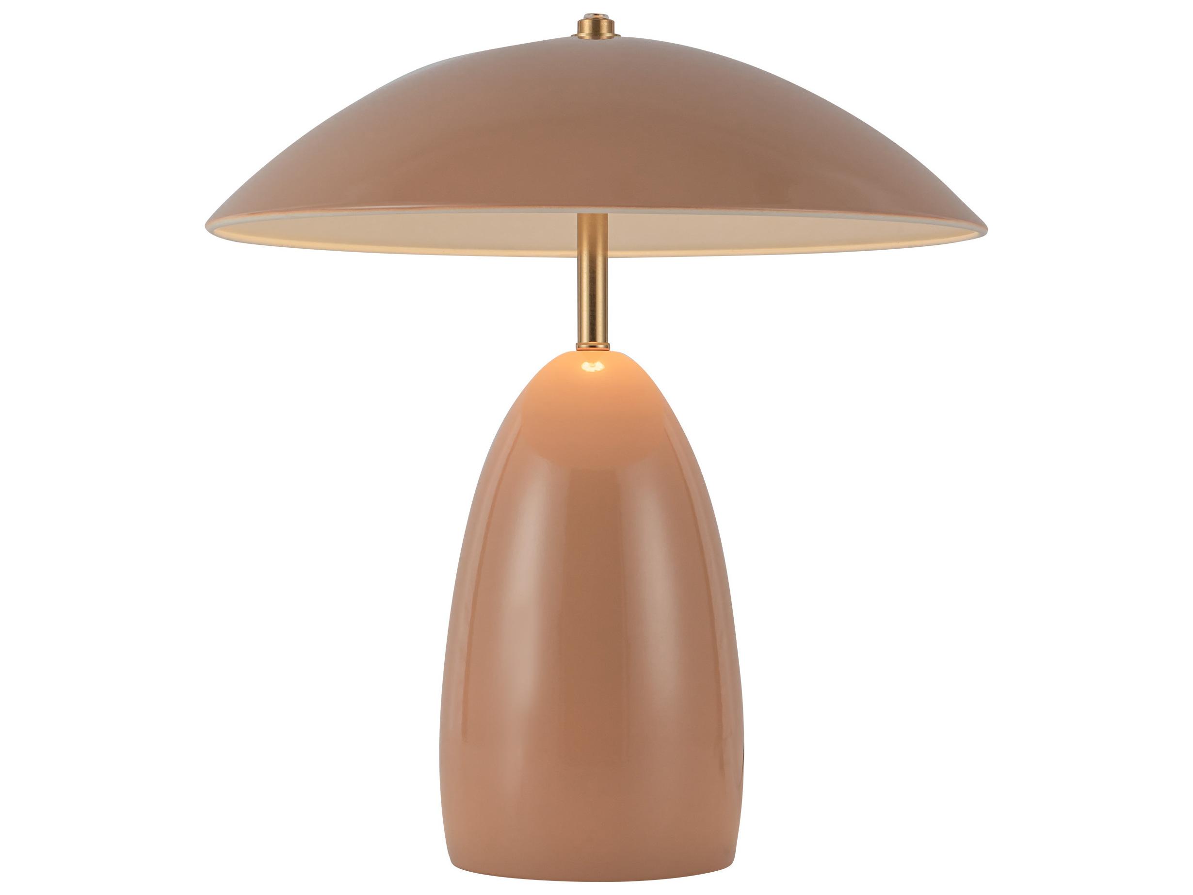 Alora Mood Poppy Peach Orange Table Lamp