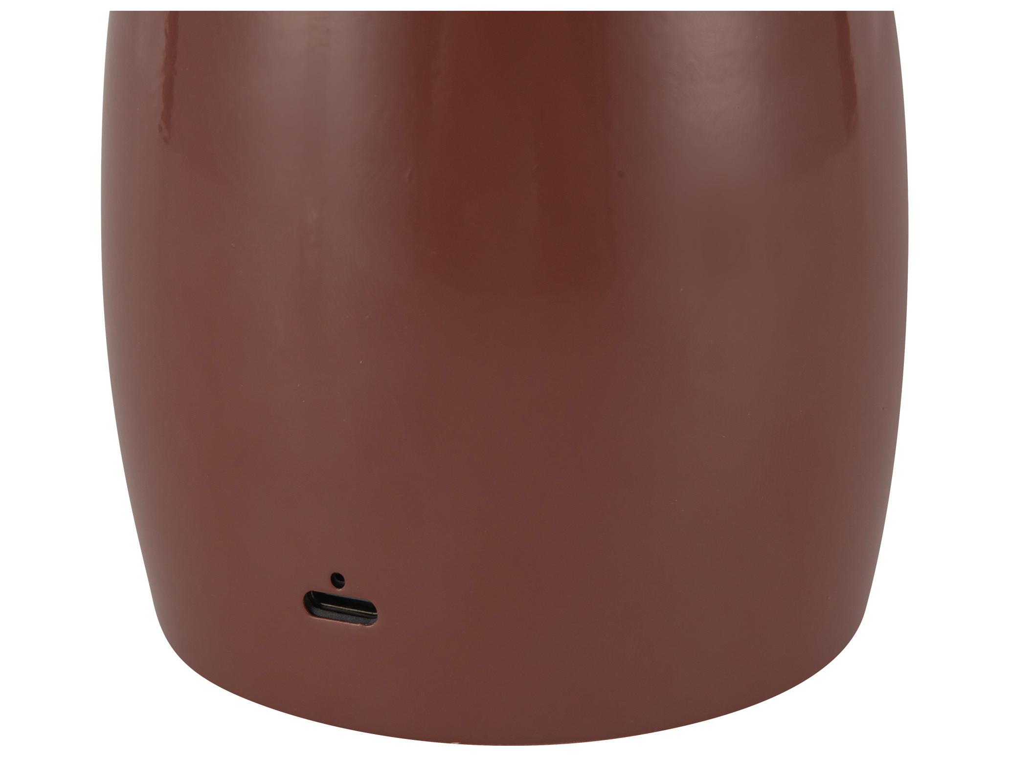 Alora Mood Poppy Burgundy Red Table Lamp