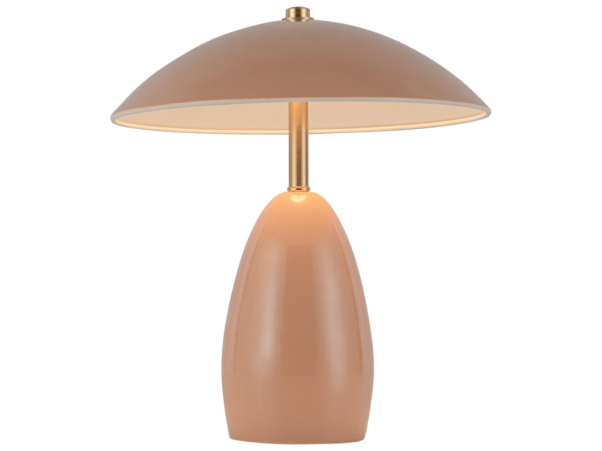 Alora Mood Poppy Peach Orange Table Lamp