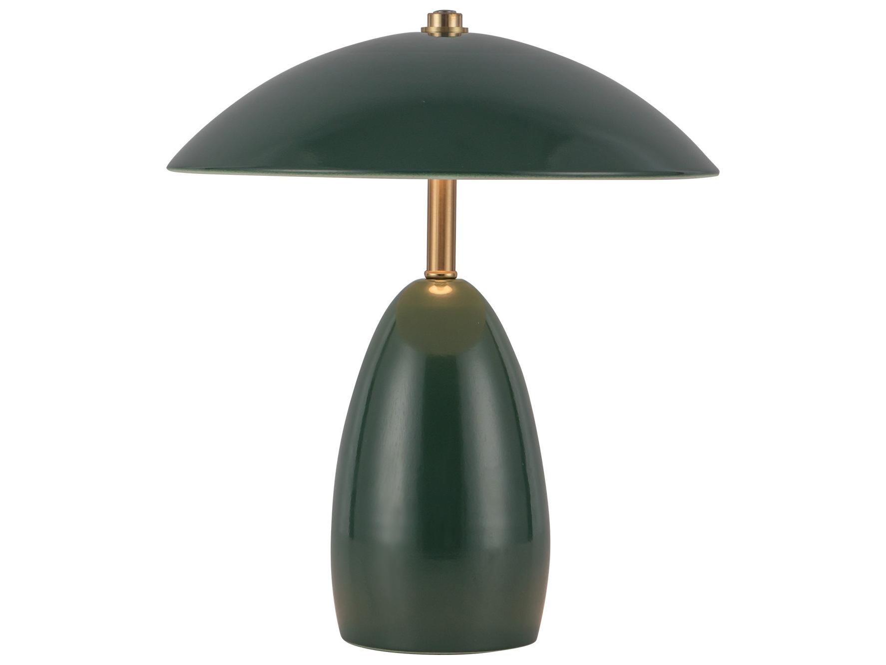 Alora Mood Poppy Pine Green Table Lamp